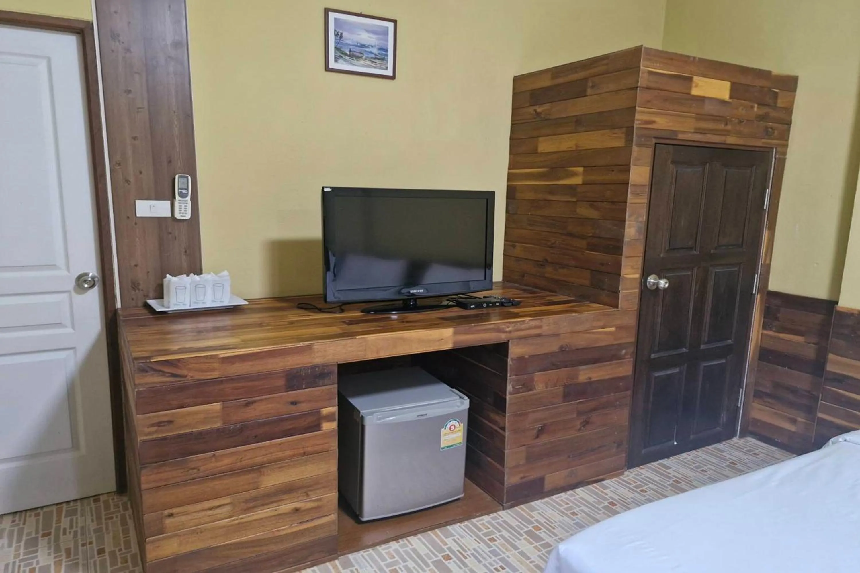 Bed in Tontarn Resort and Spa