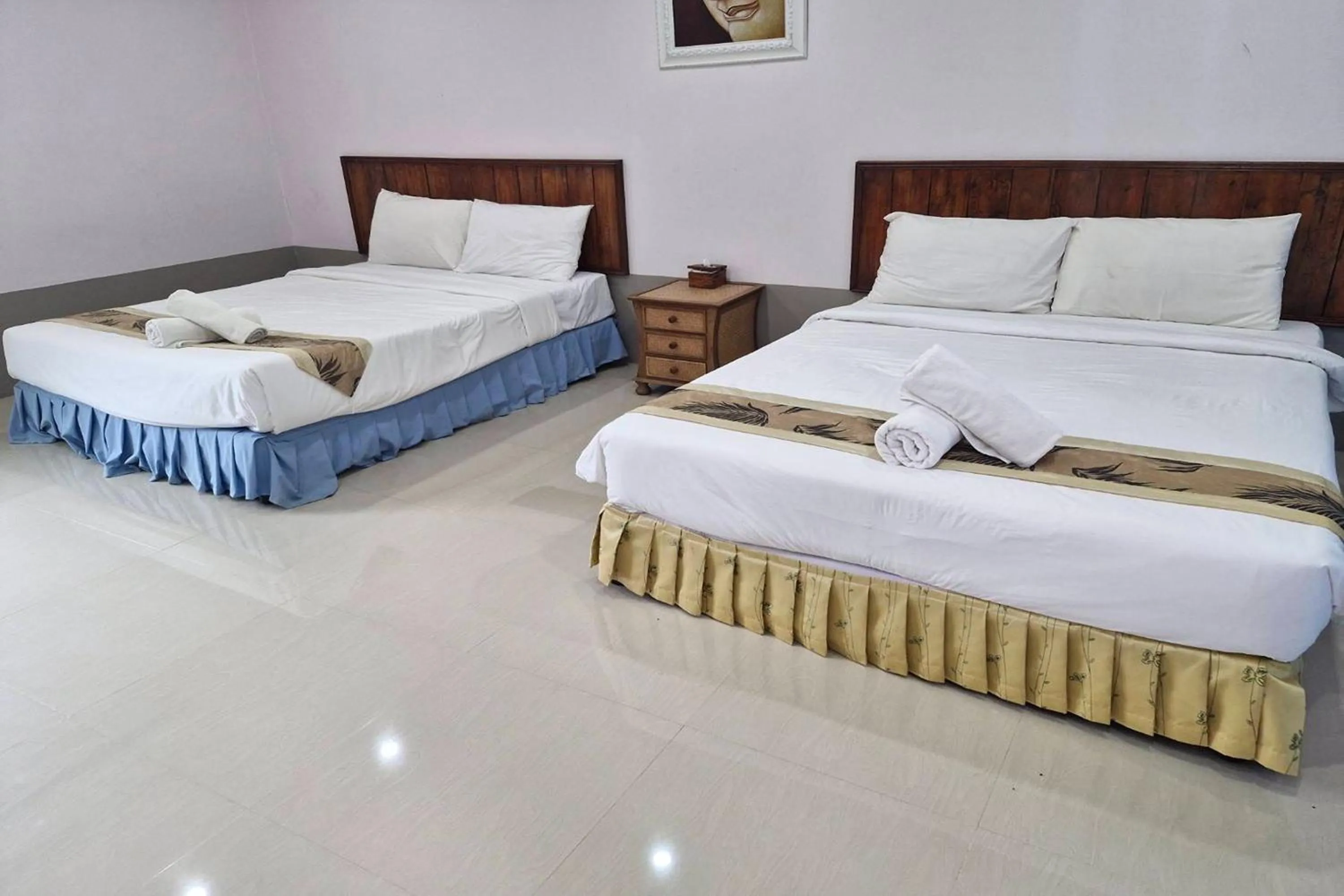 Bed in Tontarn Resort and Spa