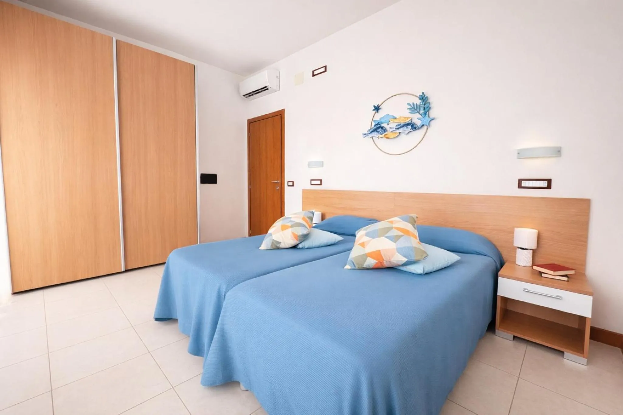 Bedroom, Bed in Residence I Delfini