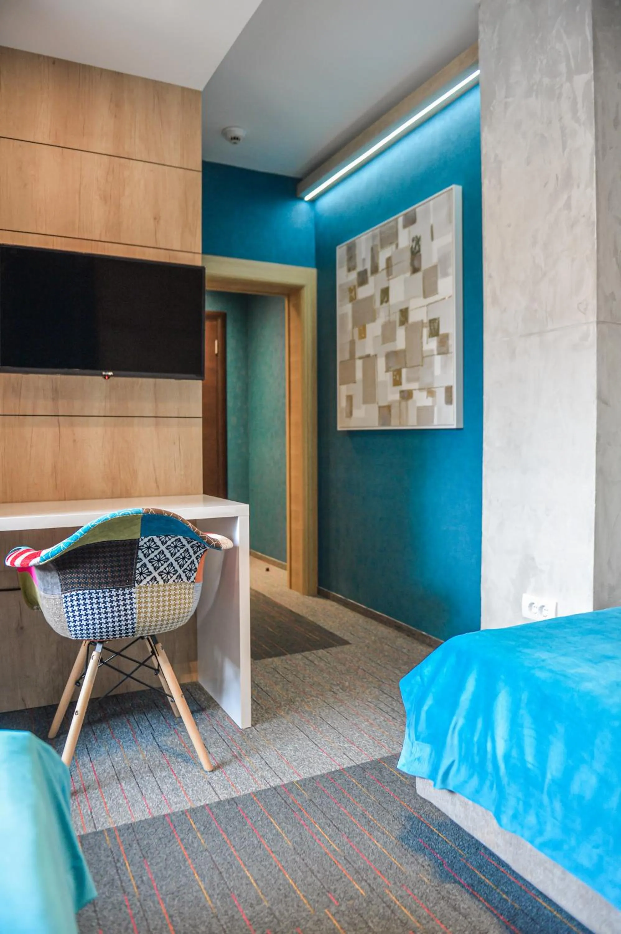 Bed in Garni hotel King