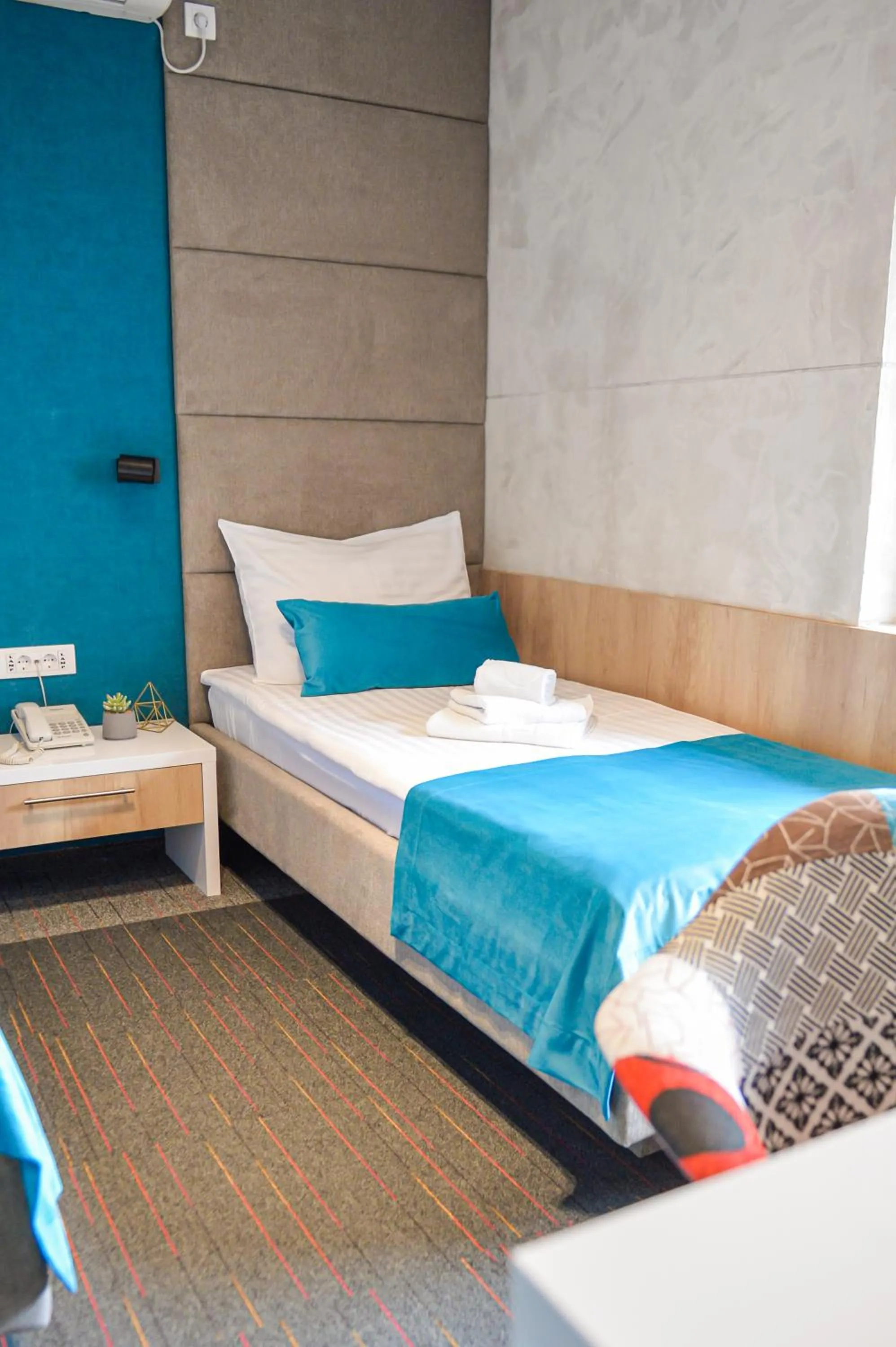 Bed in Garni hotel King