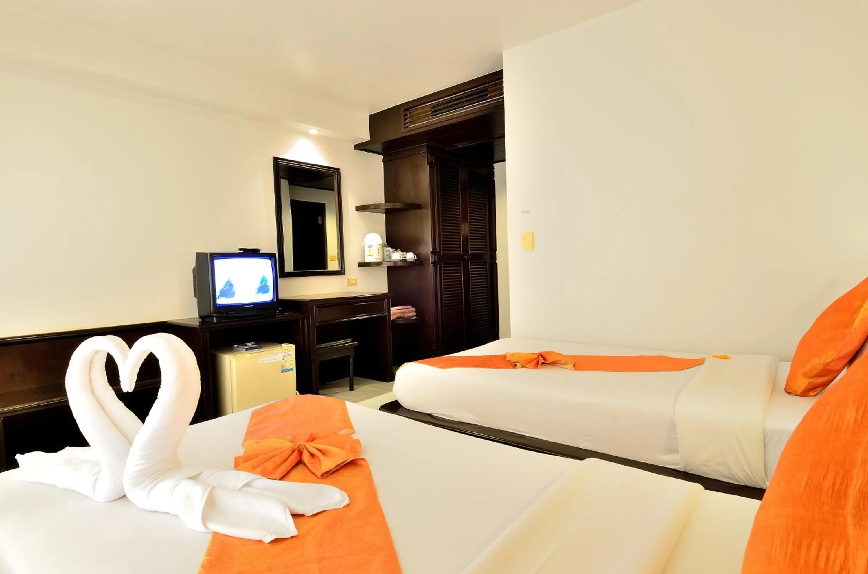 Photo of the whole room, Bed in Samui First House Hotel