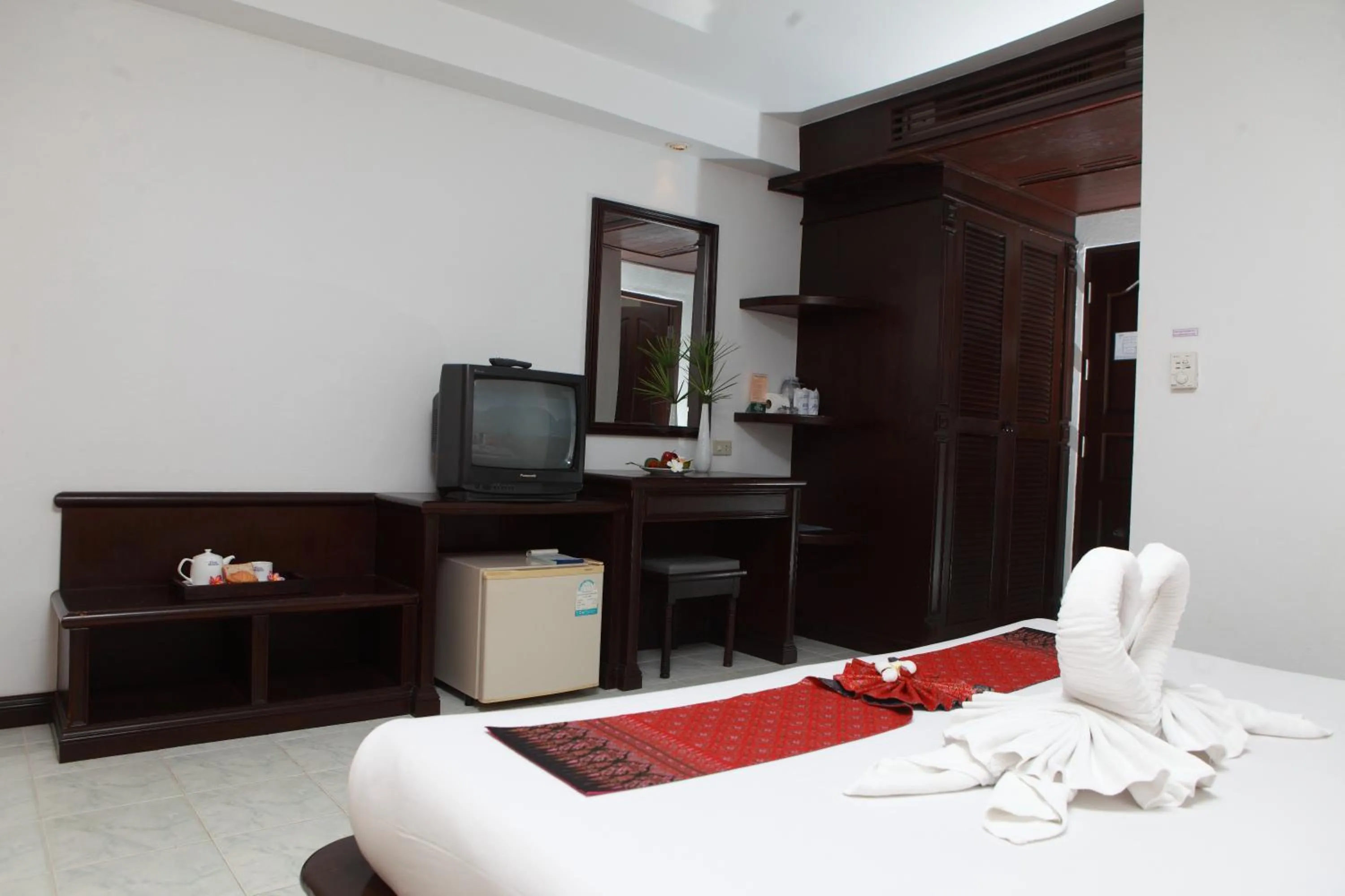 Photo of the whole room, Bed in Samui First House Hotel