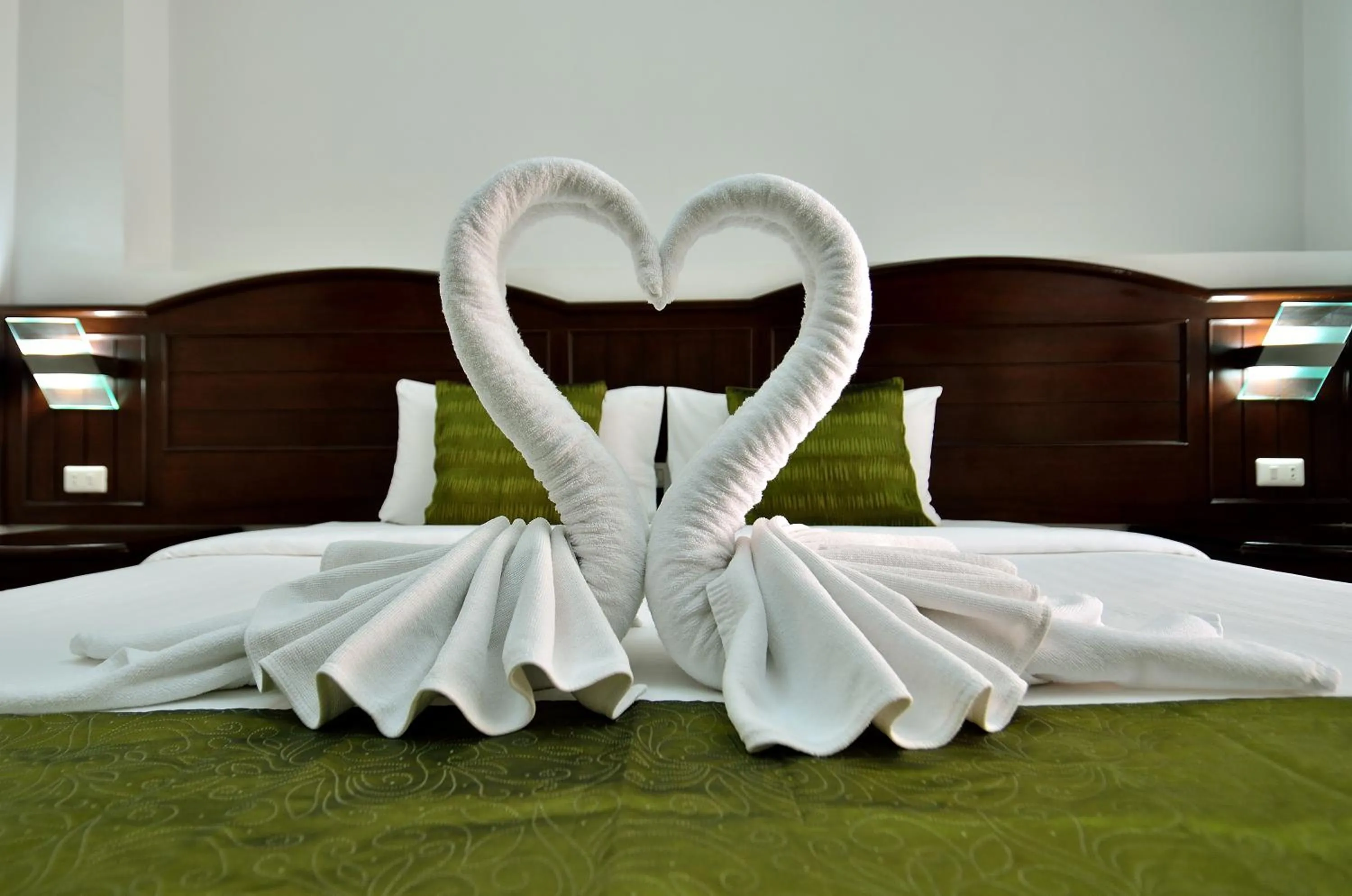 Bedroom, Bed in Samui First House Hotel