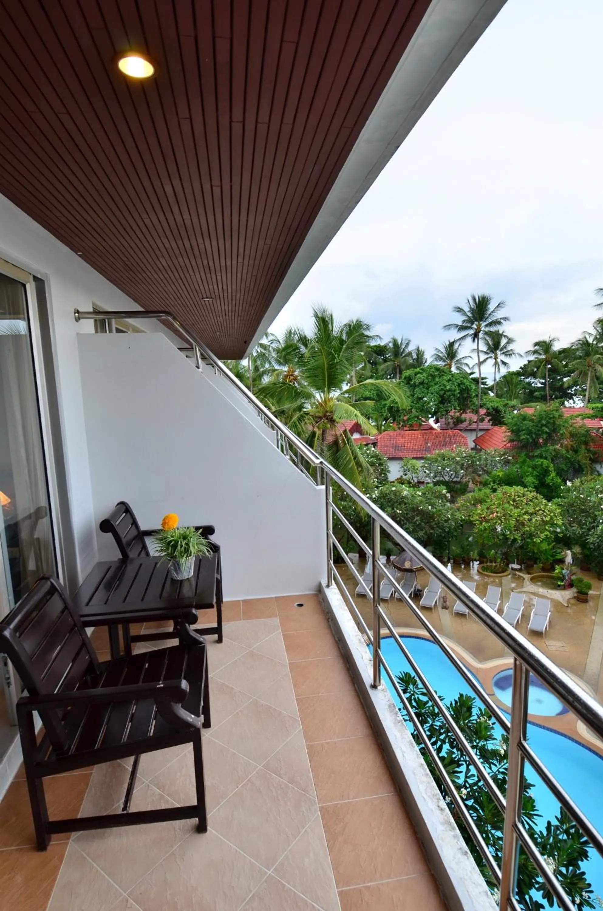 Balcony/Terrace in Samui First House Hotel