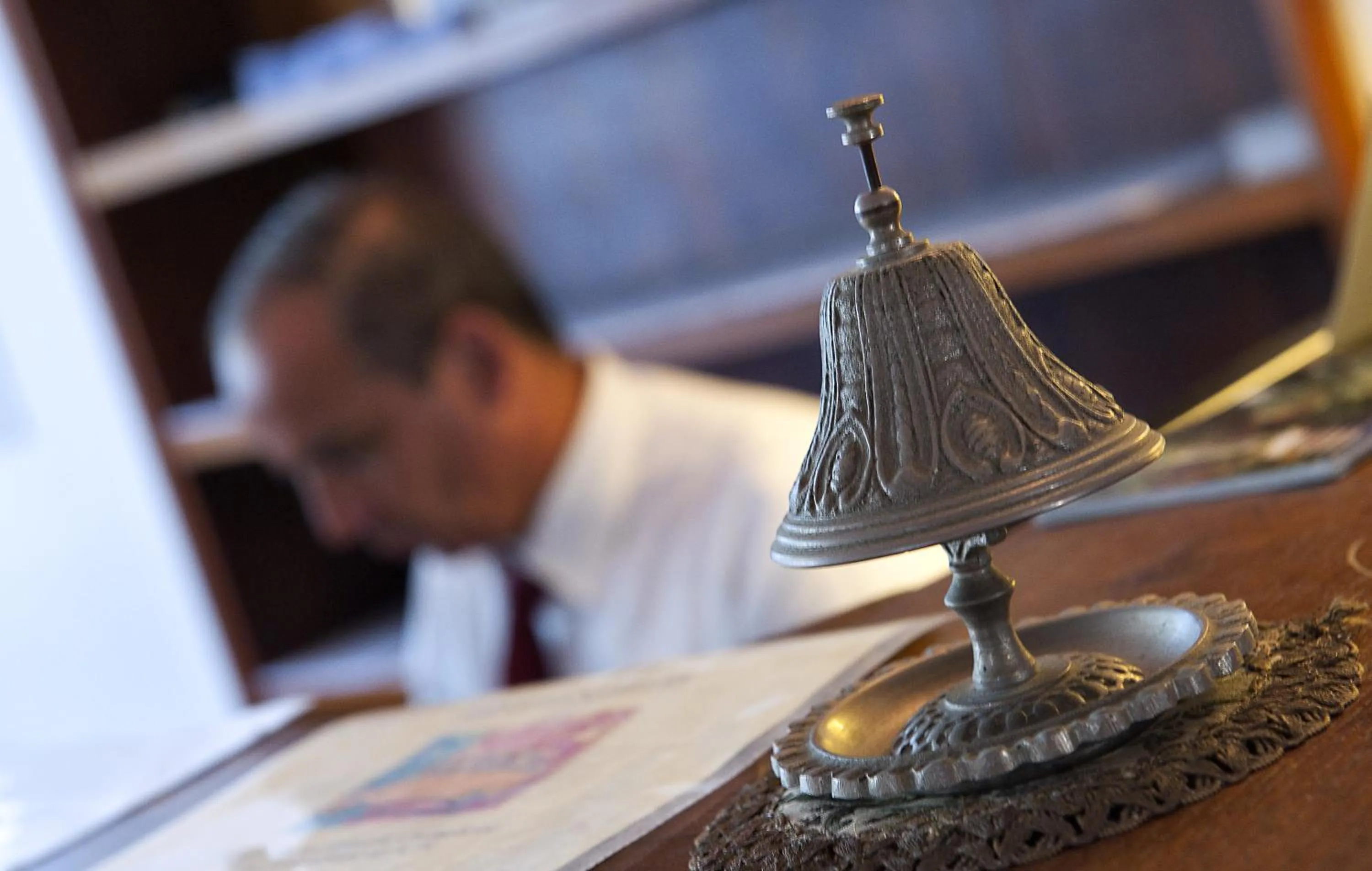 Lobby or reception in Hotel La Villarosa Terme