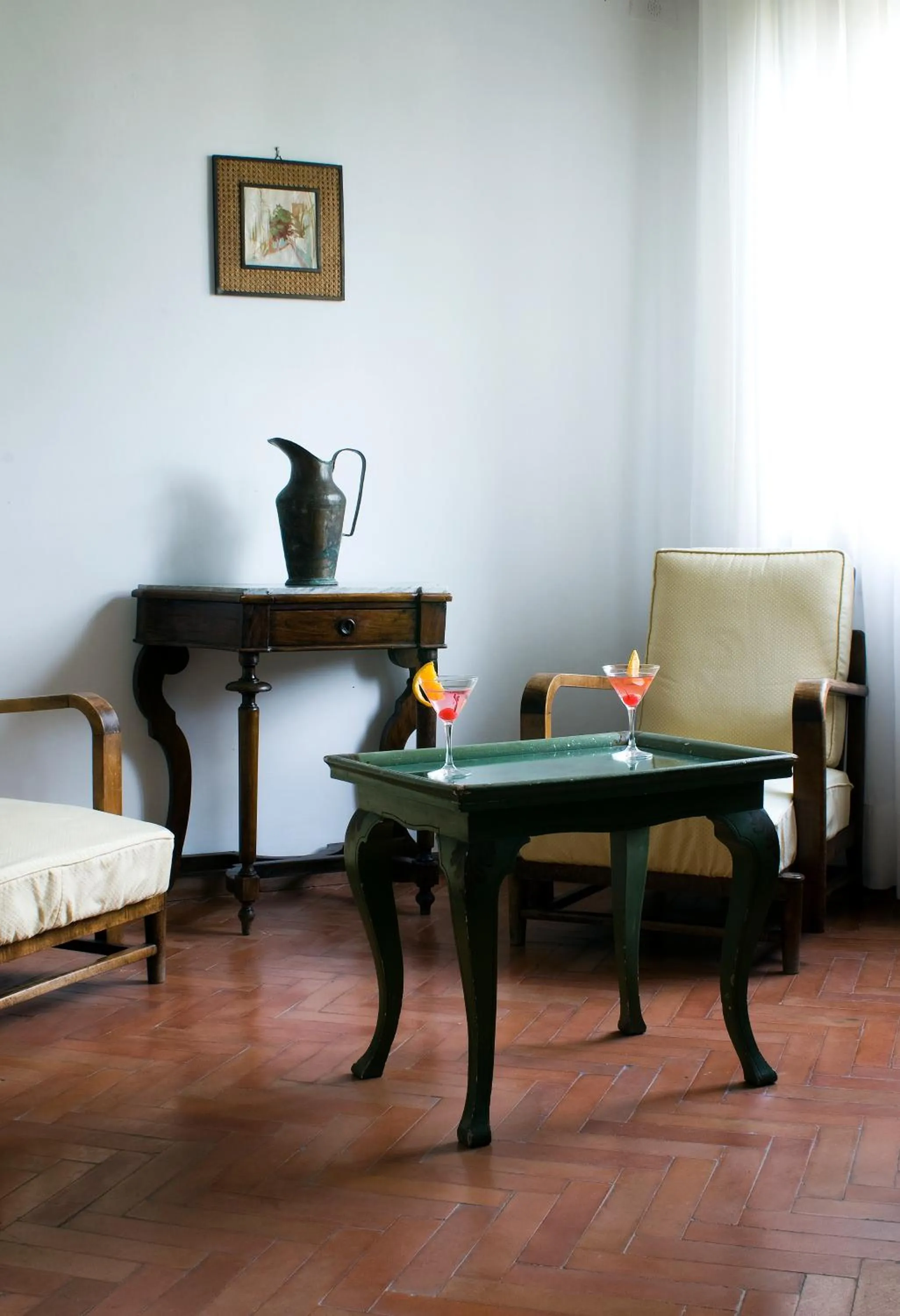 Seating area in Hotel La Villarosa Terme