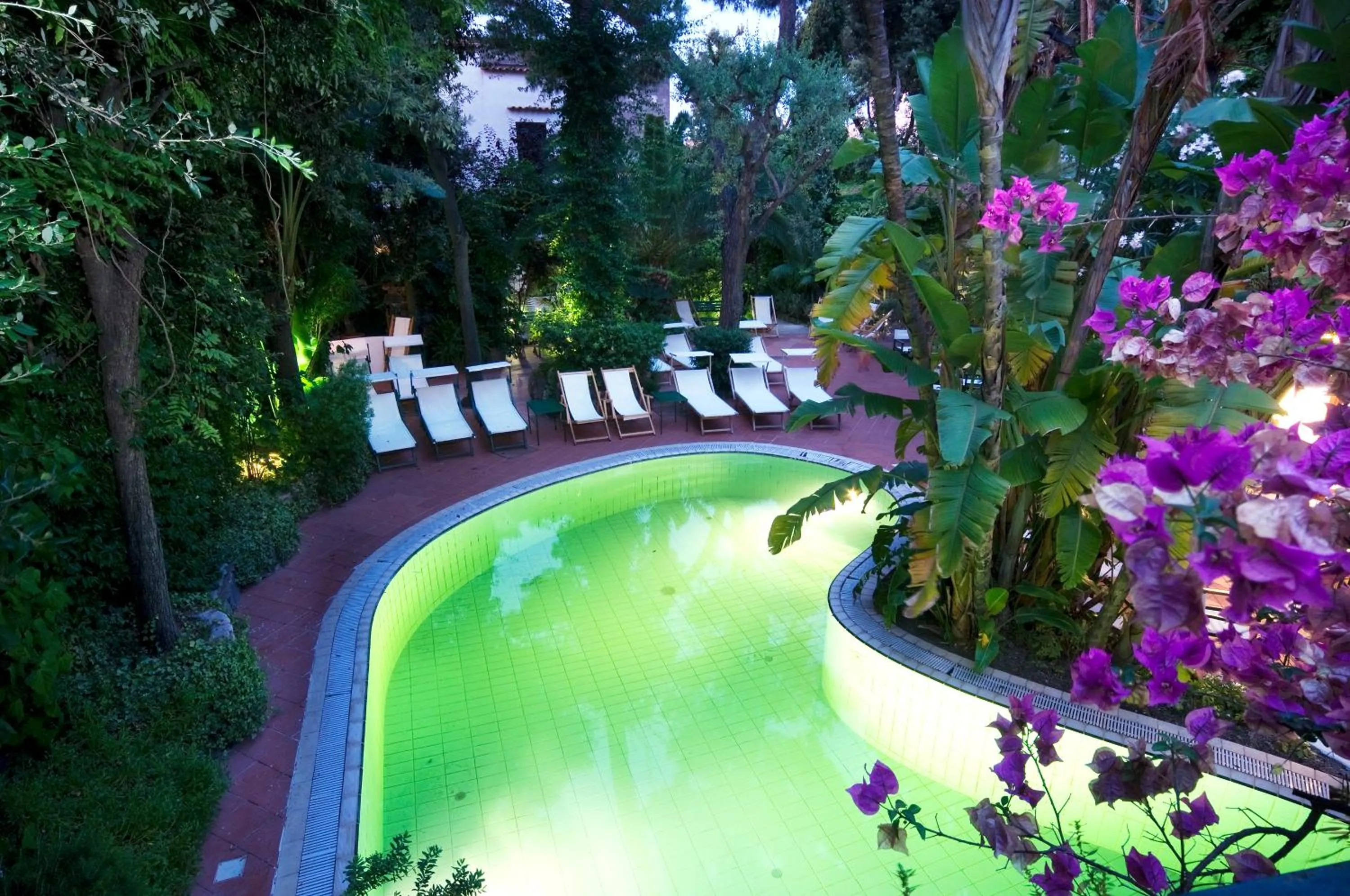 Swimming pool in Hotel La Villarosa Terme