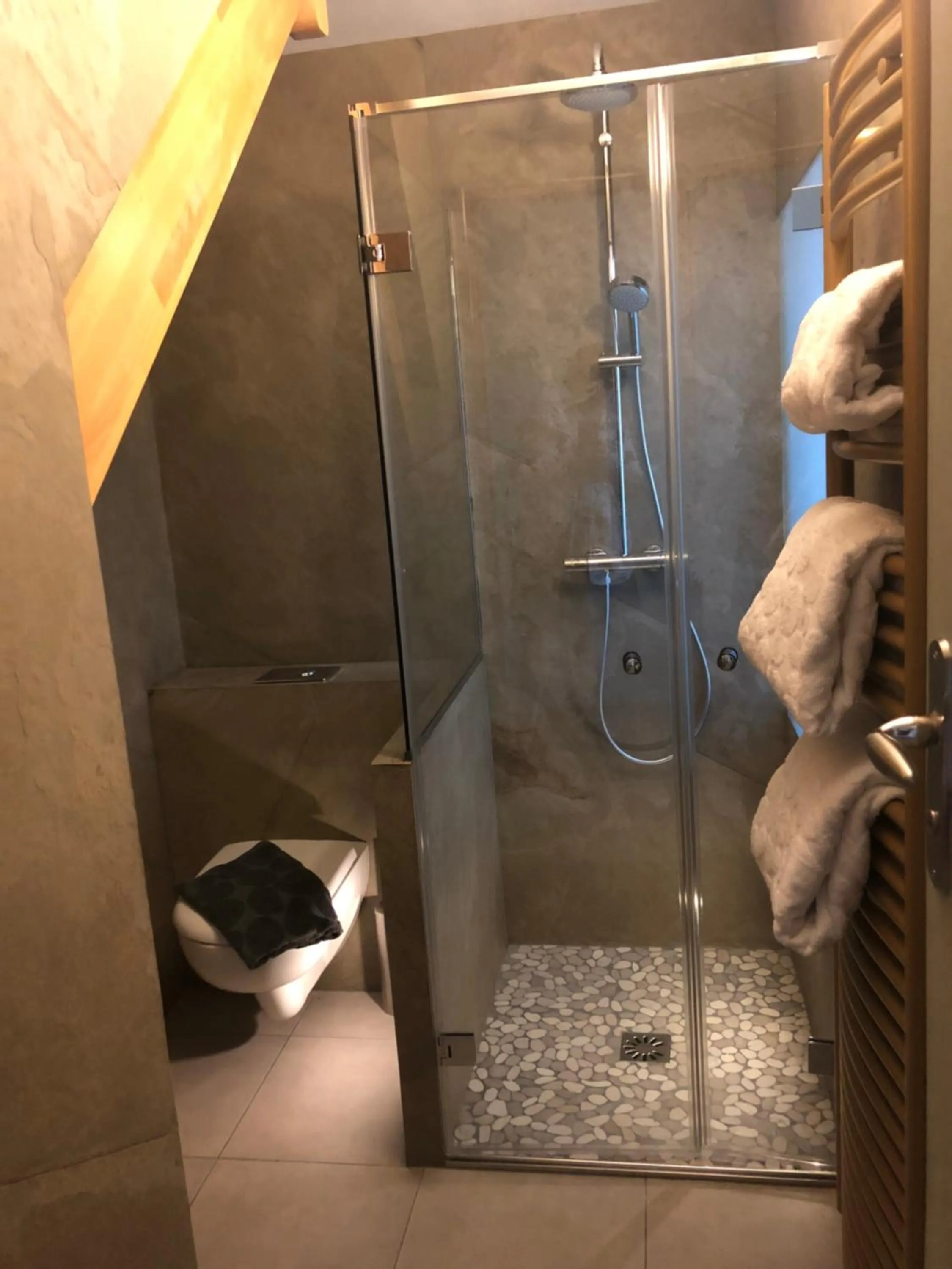Shower in Suites du Cabinet Vert