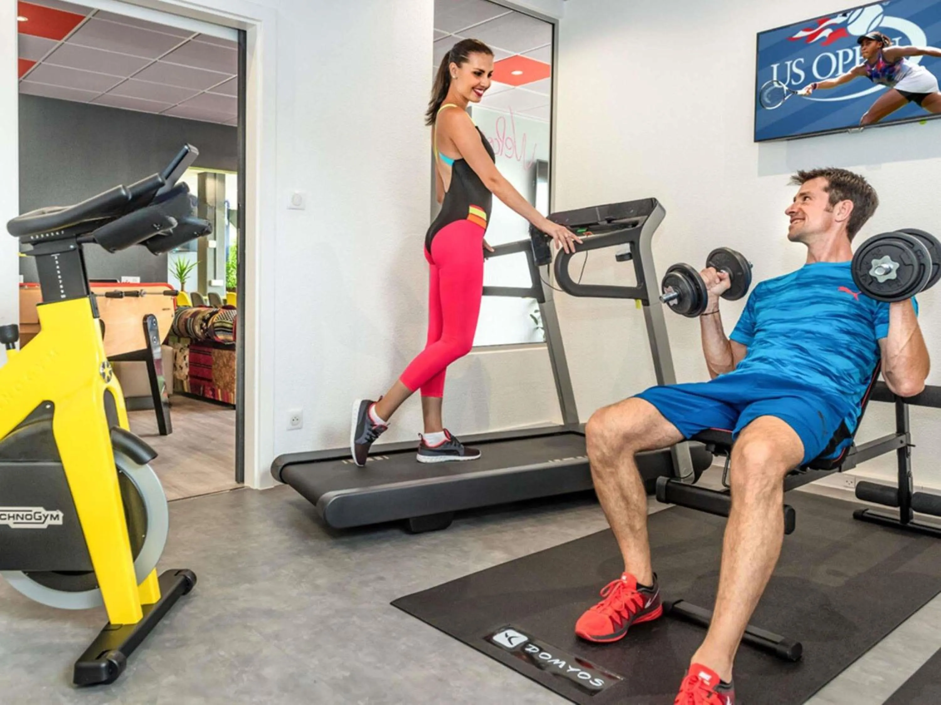 Fitness centre/facilities in ibis budget Strasbourg Sud Illkirch