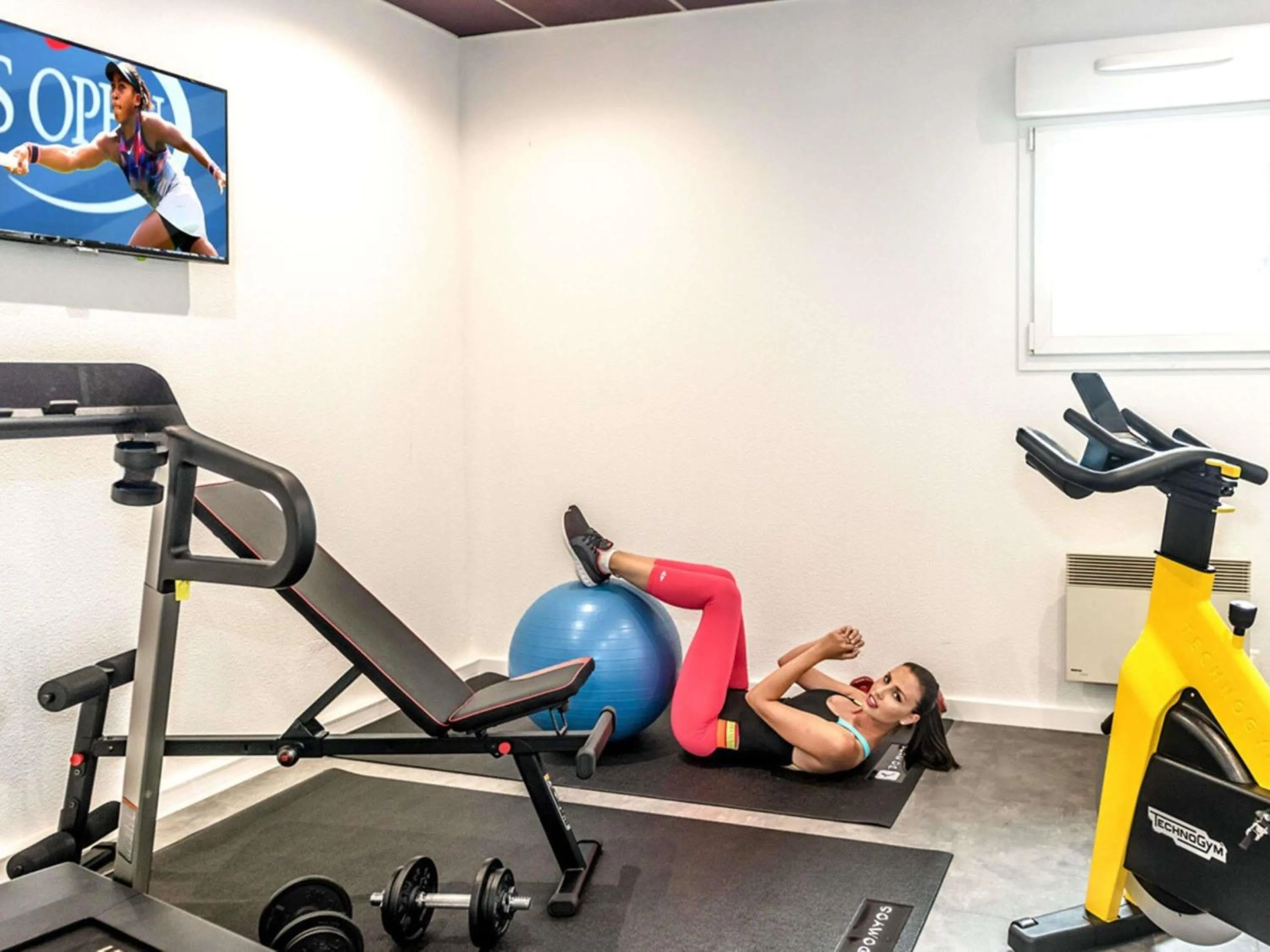 Fitness centre/facilities in ibis budget Strasbourg Sud Illkirch