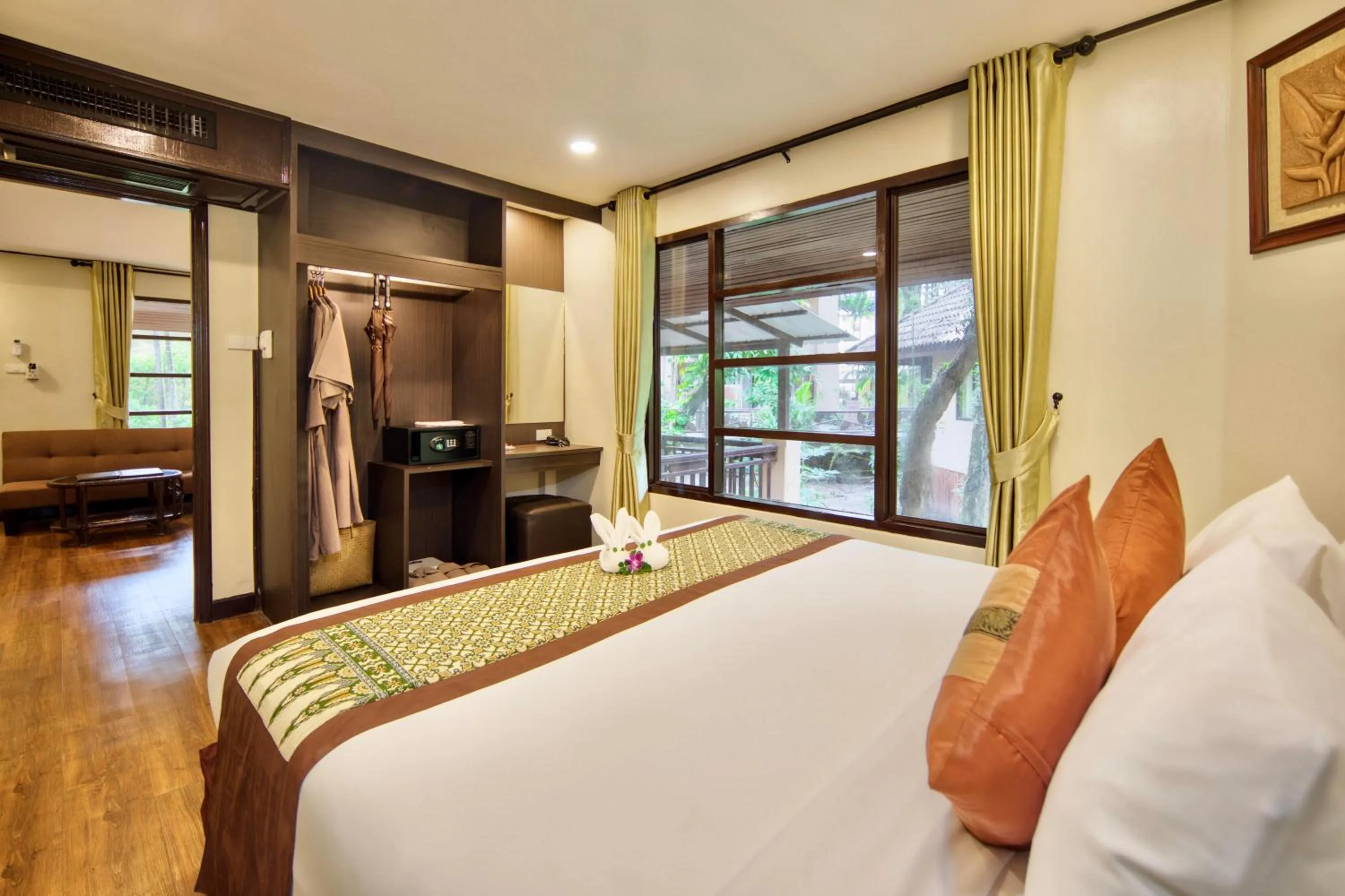 Bed in Princess Kamala Beachfront Hotel - SHA Extra Plus
