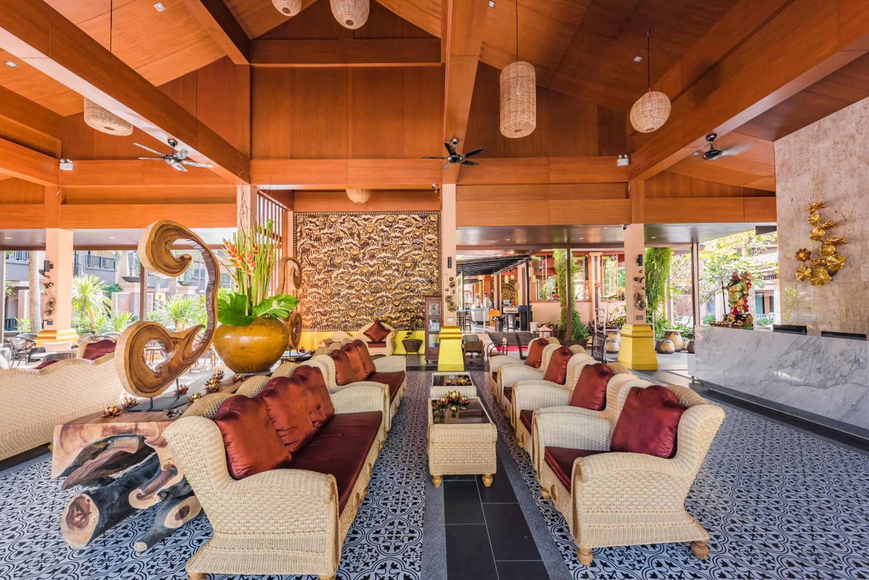 Lobby or reception in Princess Kamala Beachfront Hotel - SHA Extra Plus