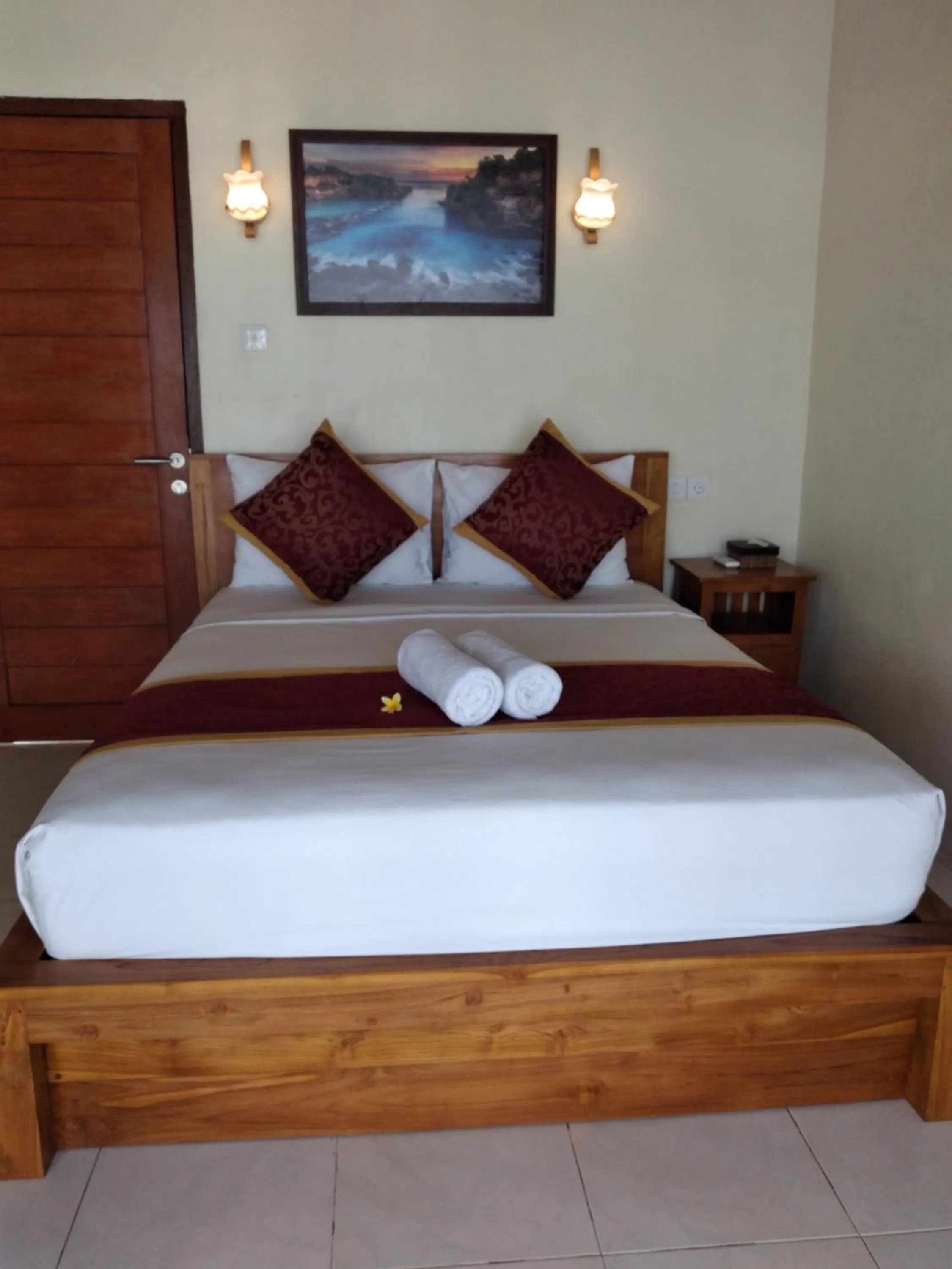 Bedroom, Bed in Double'A beach house