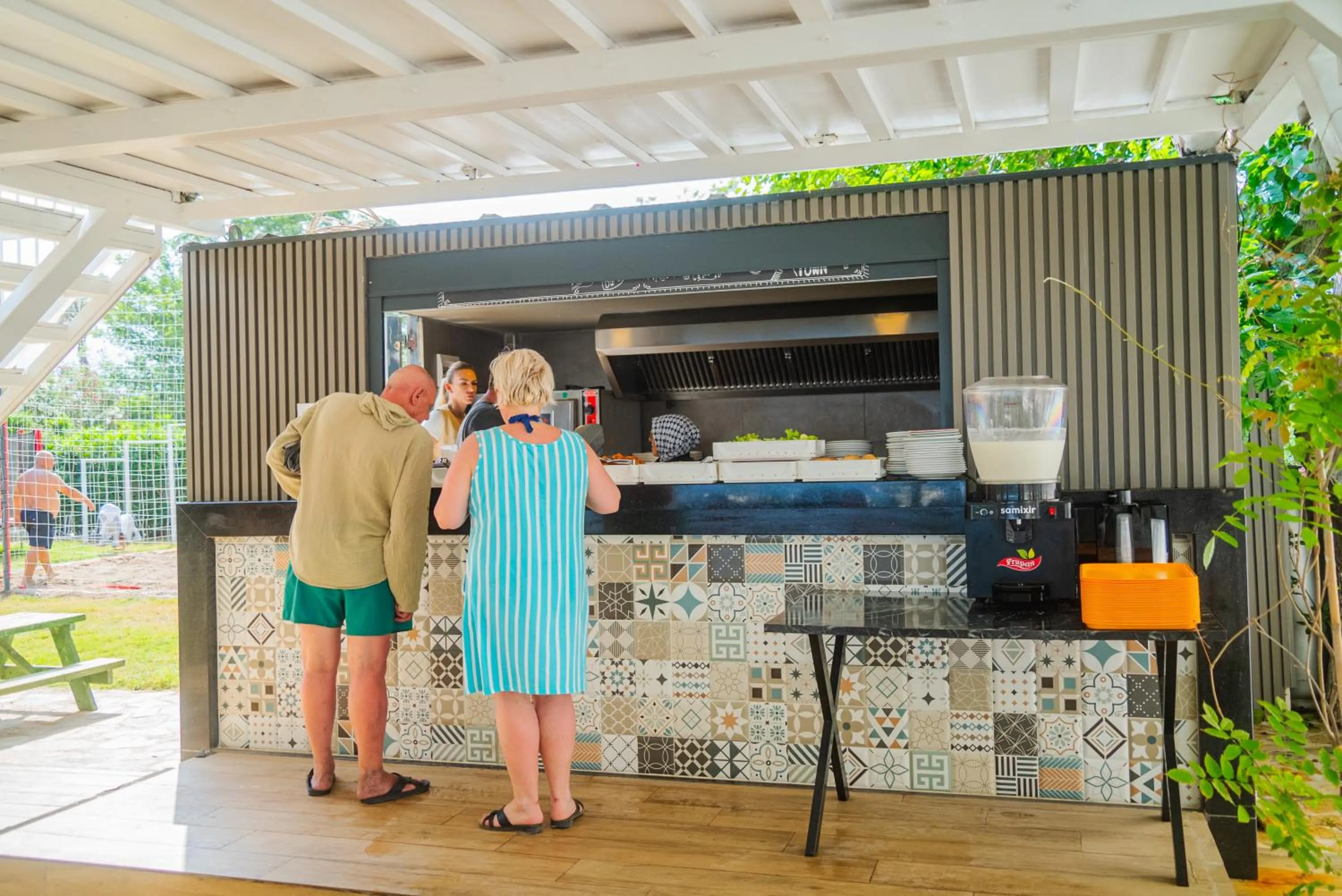 Dining area in Camyuva Beach Hotel