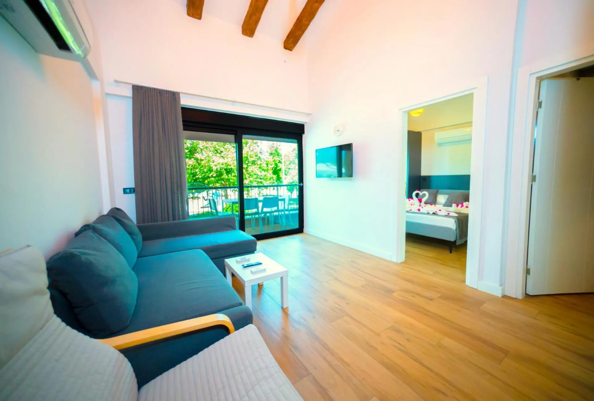 TV and multimedia, Bed in Camyuva Beach Hotel