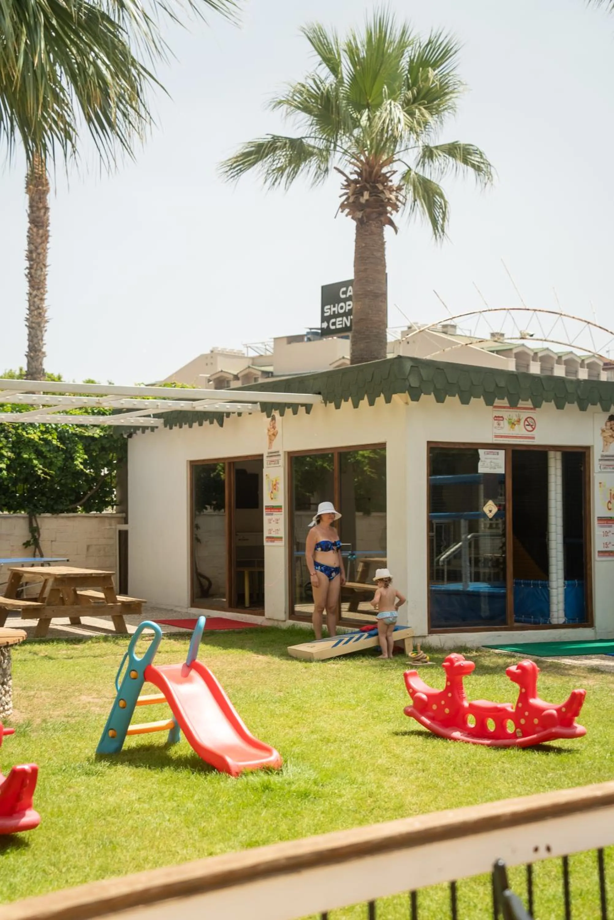 Children play ground in Camyuva Beach Hotel