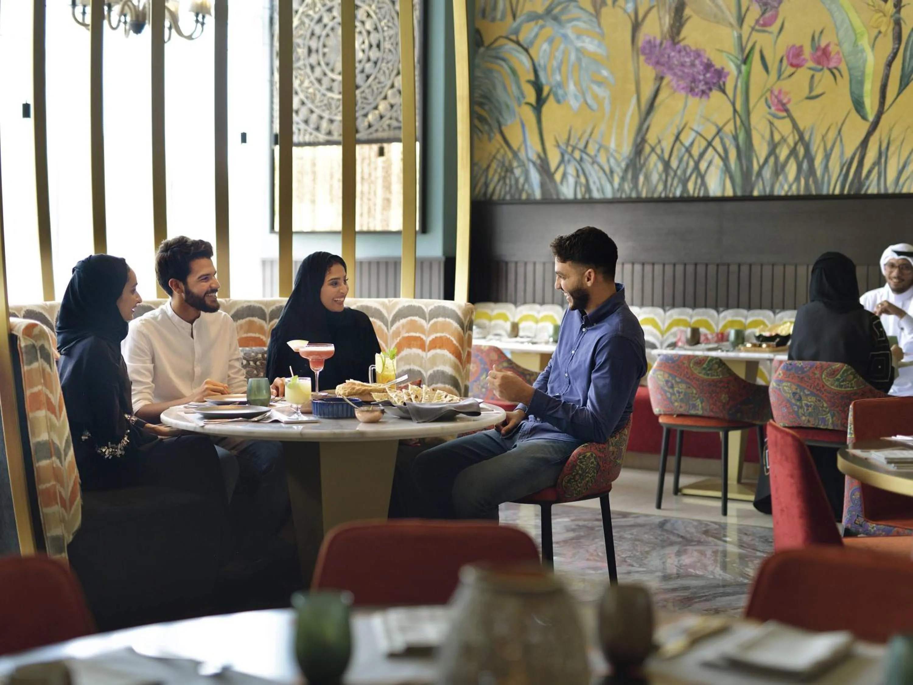 Restaurant/places to eat in Mövenpick Hotel Tahlia Jeddah