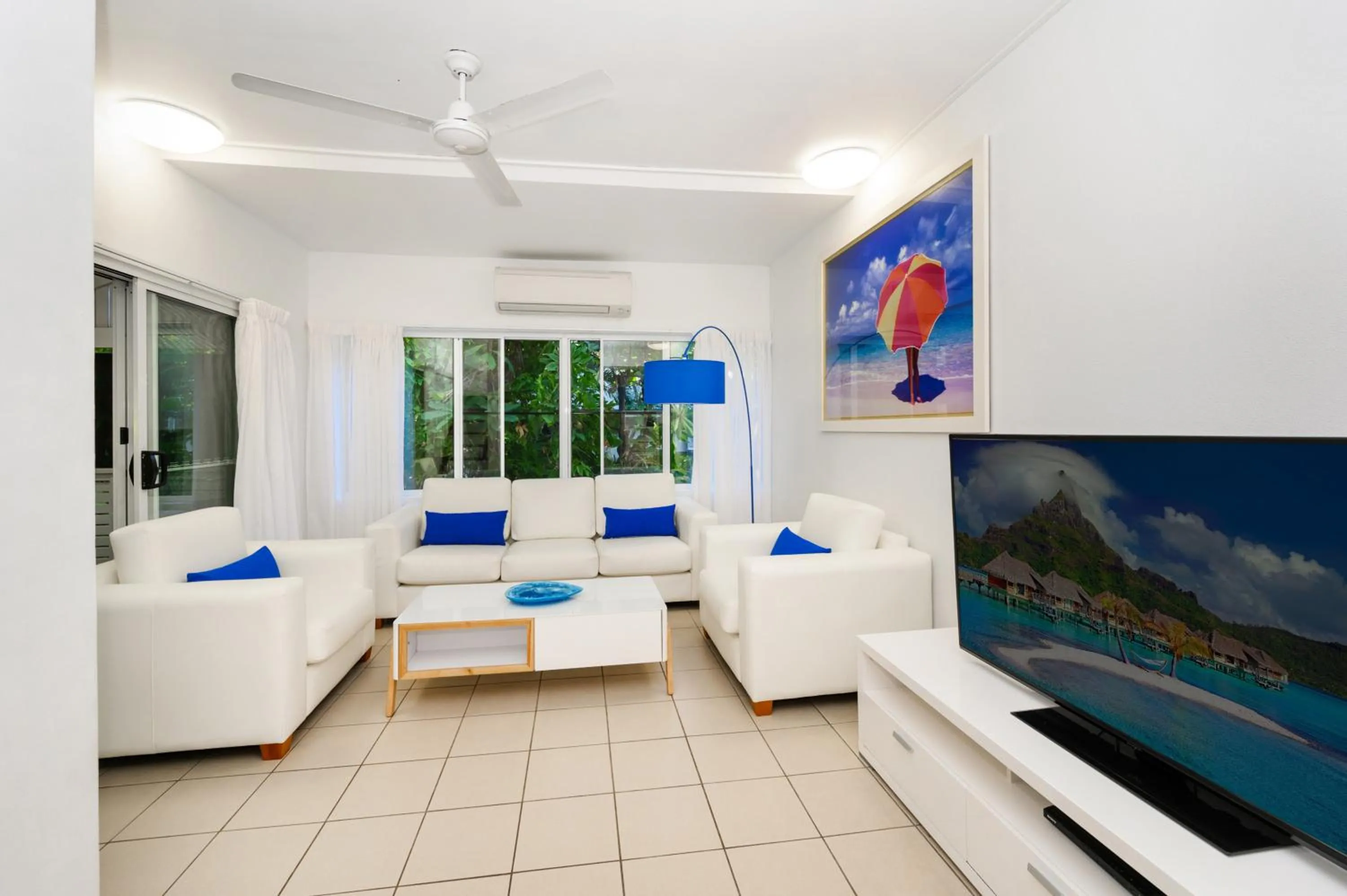 Living room in By The Sea Port Douglas