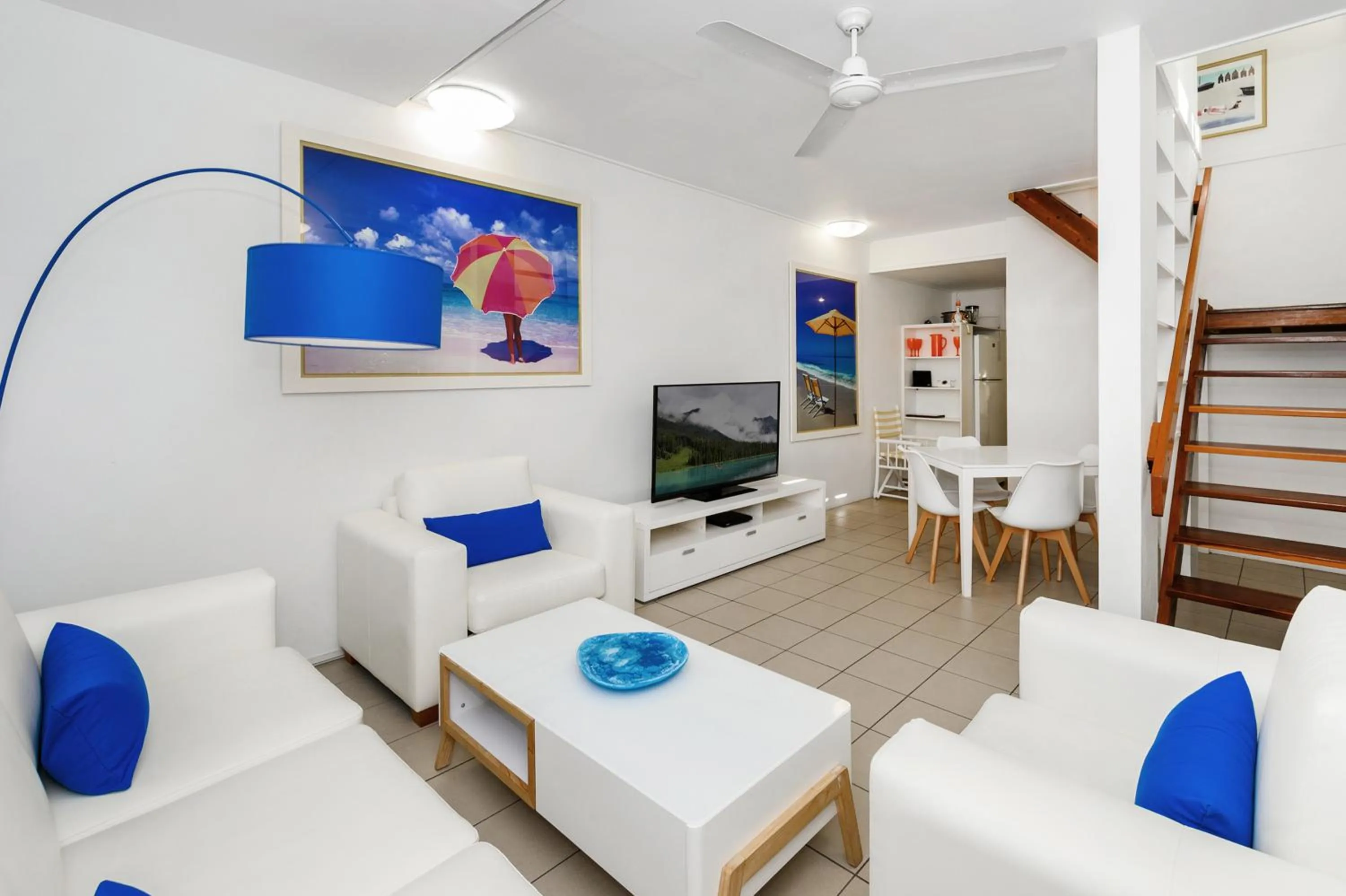 Living room in By The Sea Port Douglas