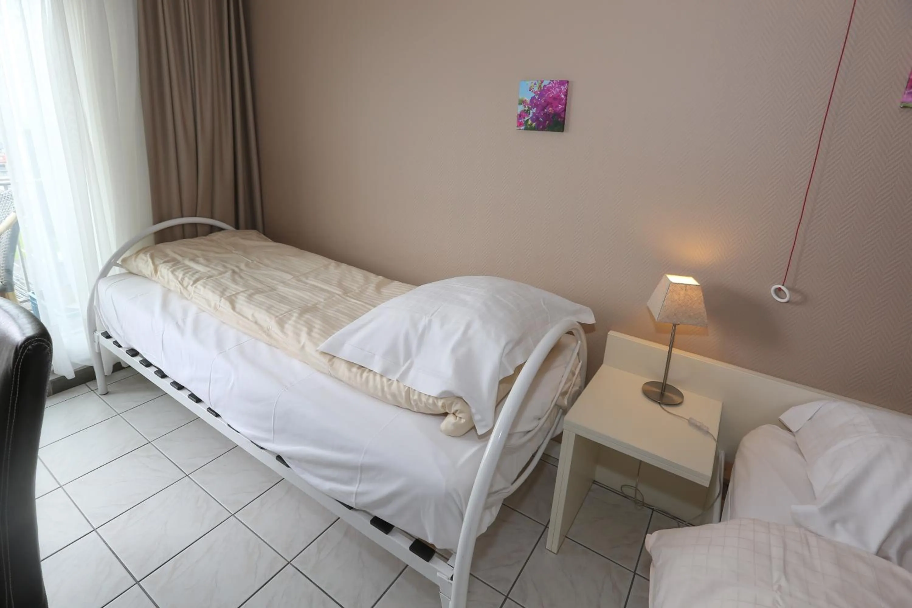 Bed in Hotel De Zeebries