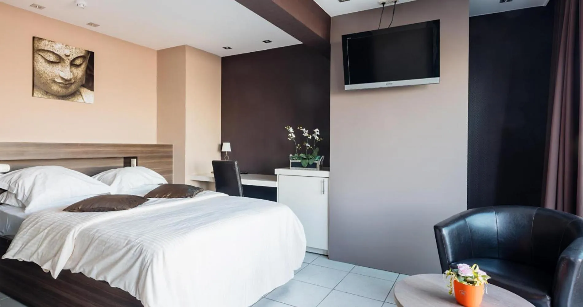 Photo of the whole room, Bed in Hotel De Zeebries