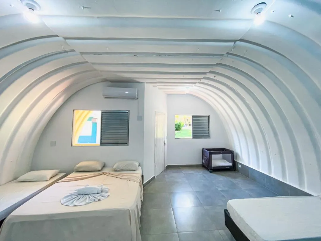 Bed in Ilha Morena Praia Hotel