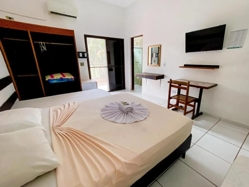 Bed in Ilha Morena Praia Hotel