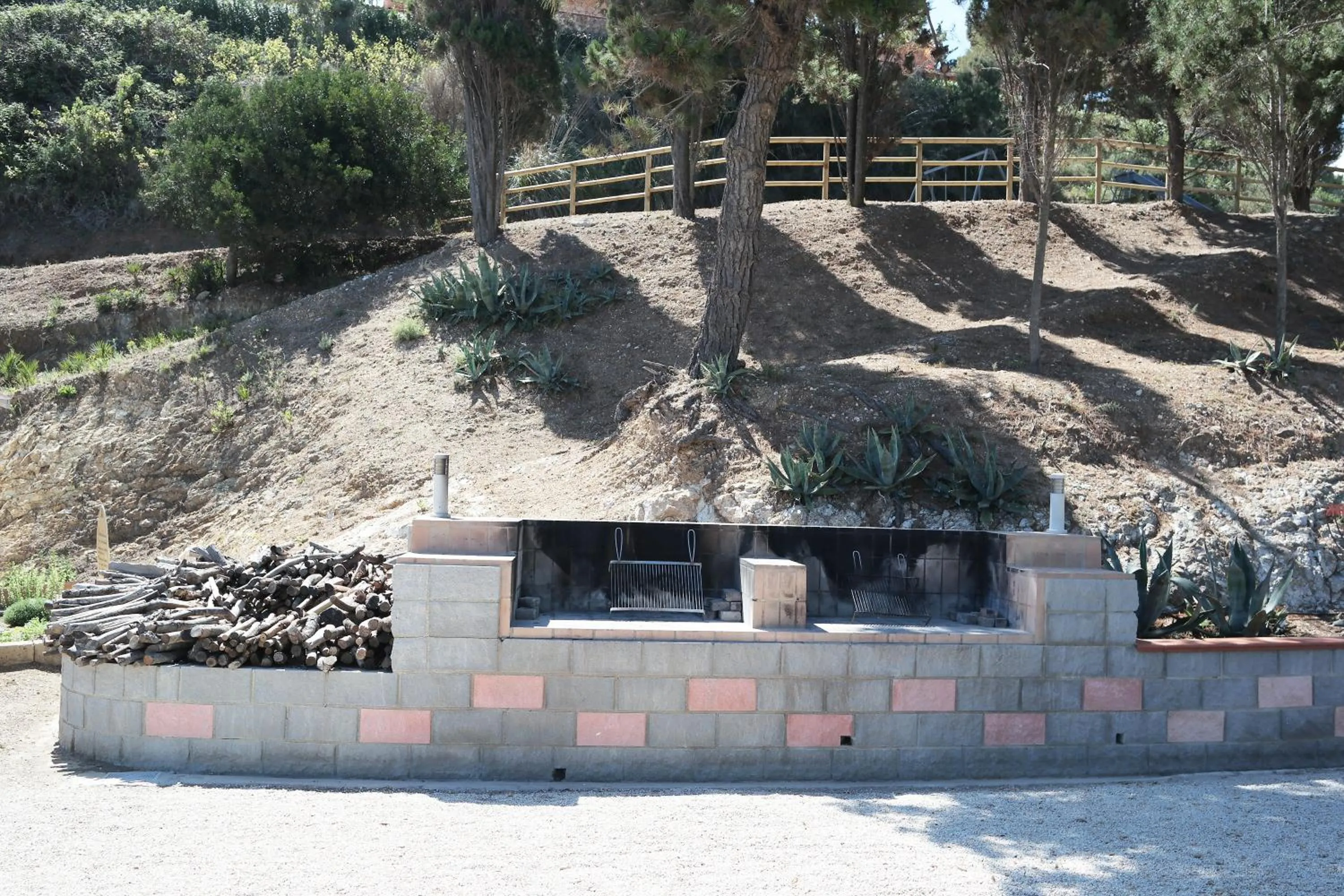 BBQ facilities in Residence Reale