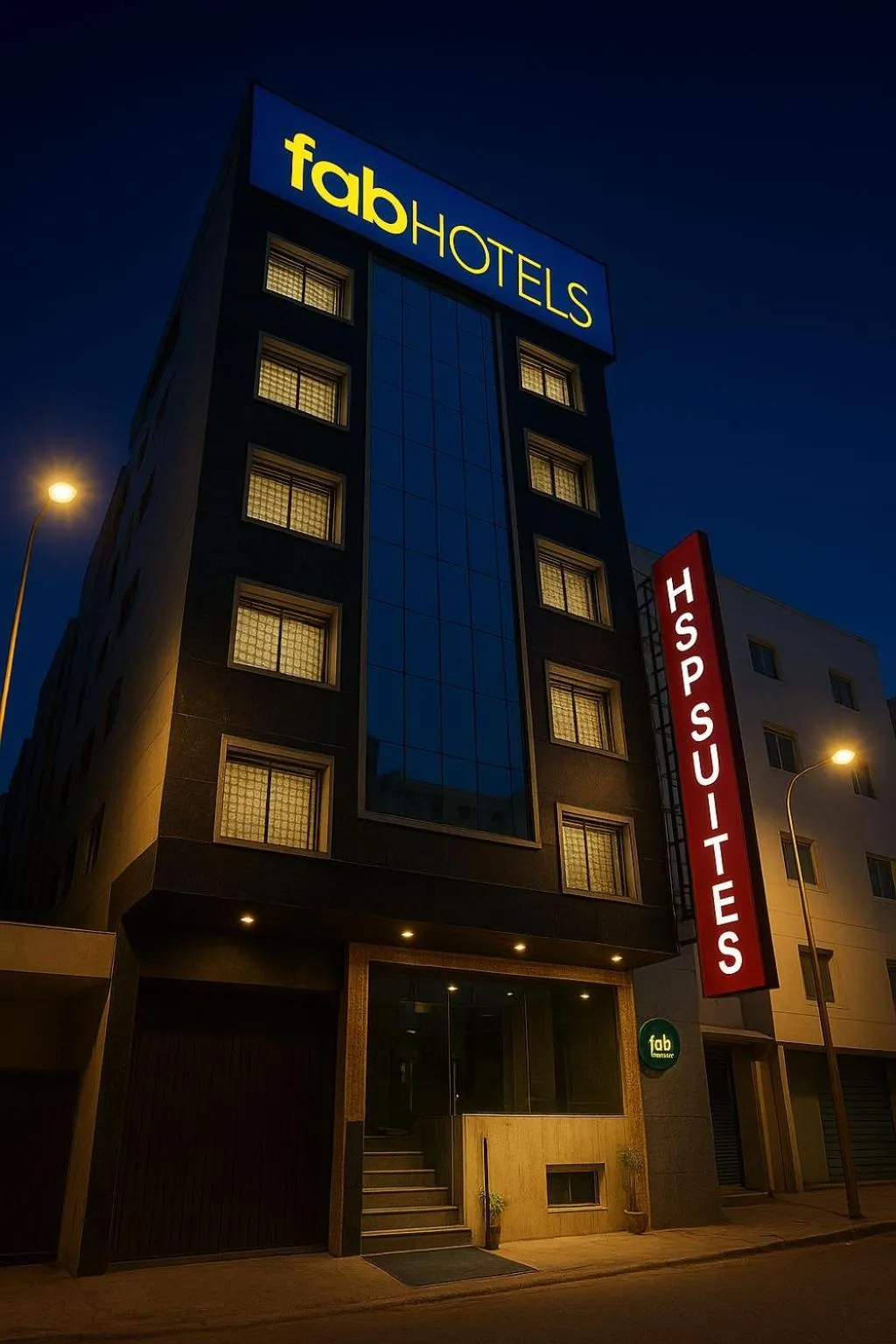 Facade/entrance in FabHotel HSP Suites - Near IGI Airport - New Delhi