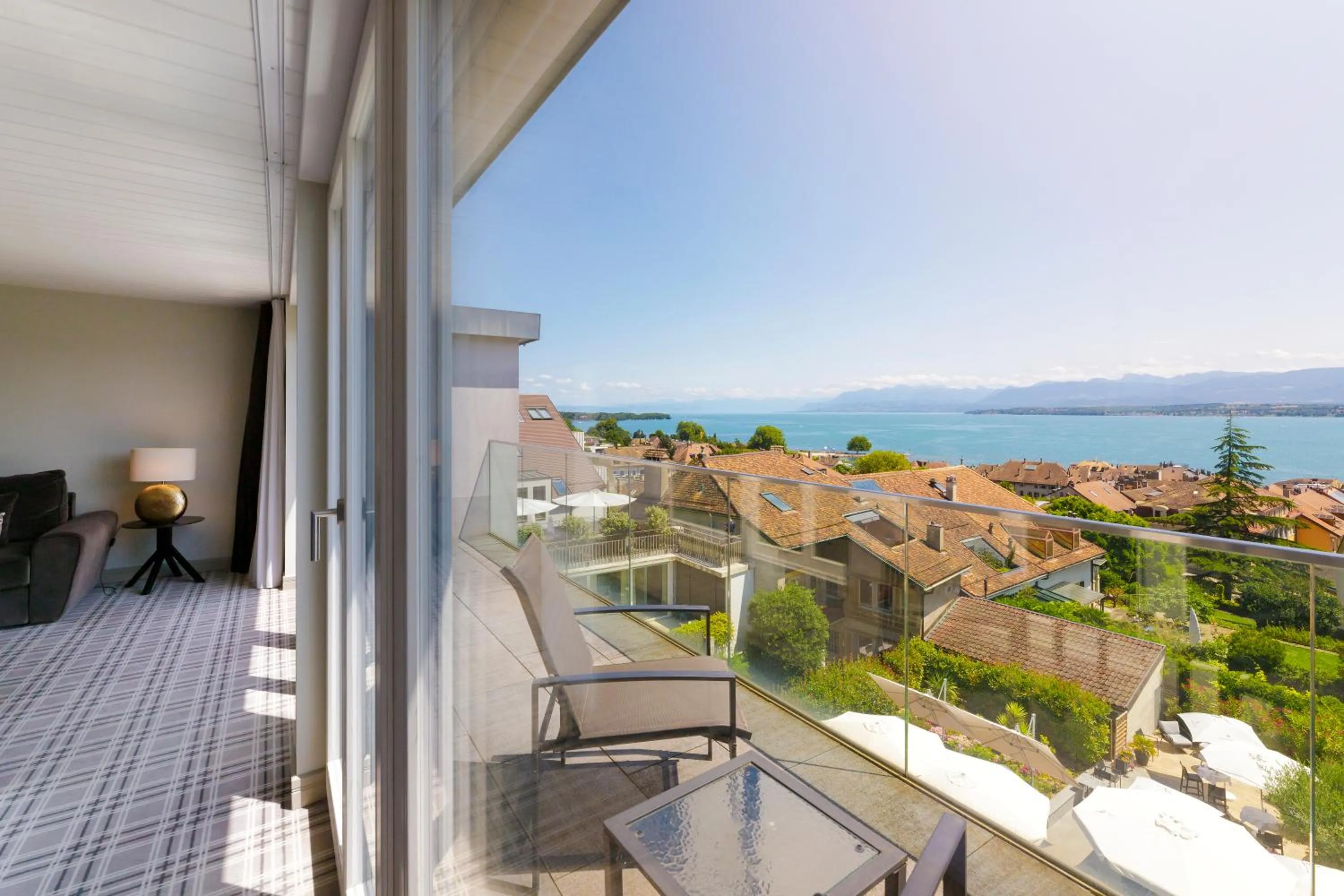 Lake view in Ambassador Boutique Hotel