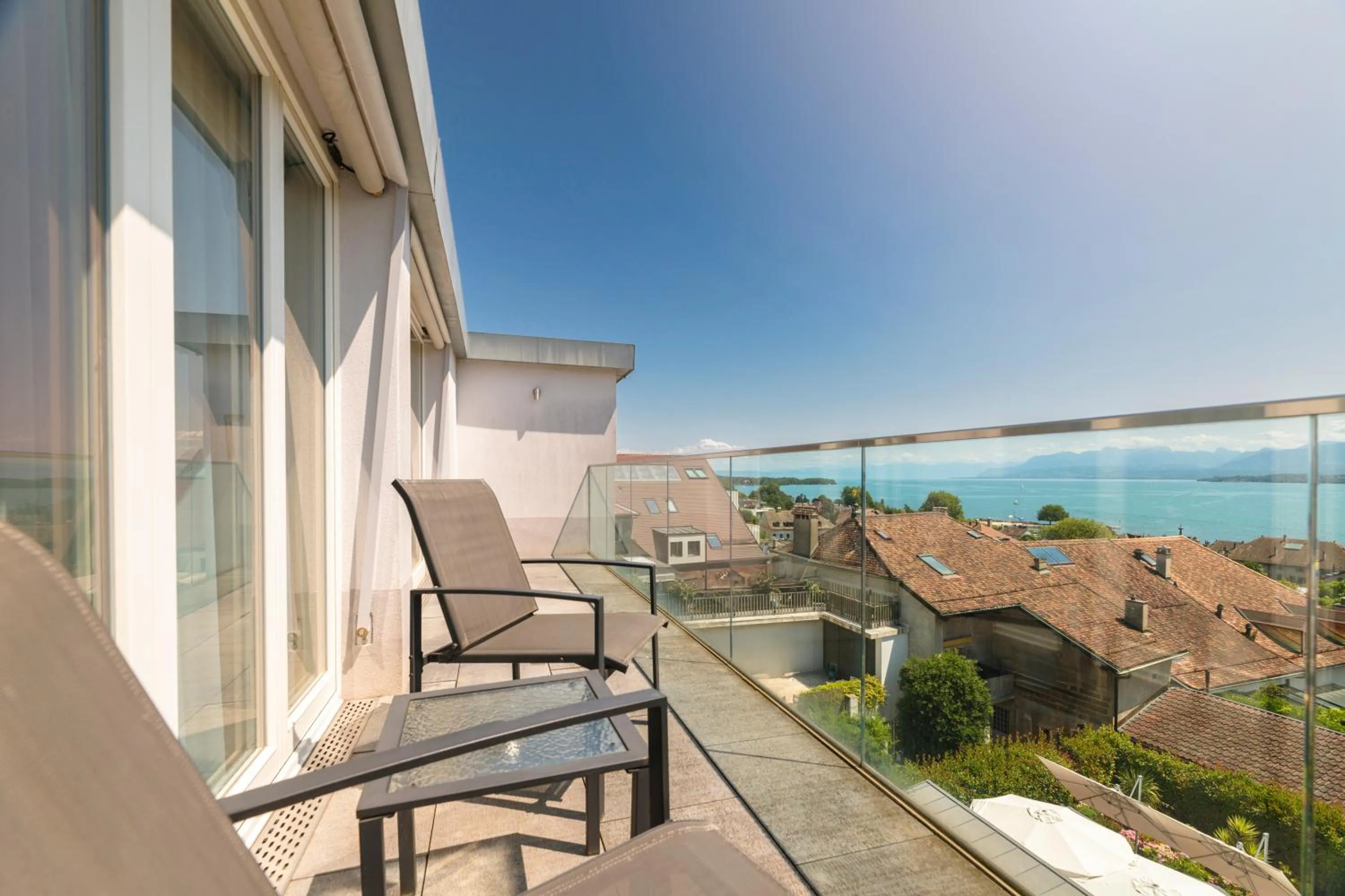 Lake view in Ambassador Boutique Hotel