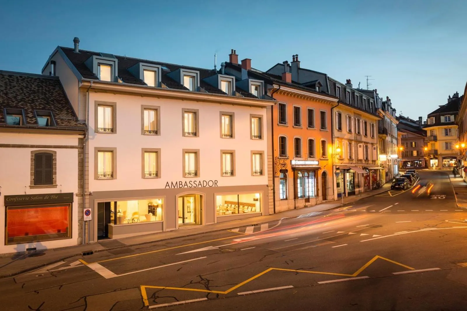 Property building in Ambassador Boutique Hotel