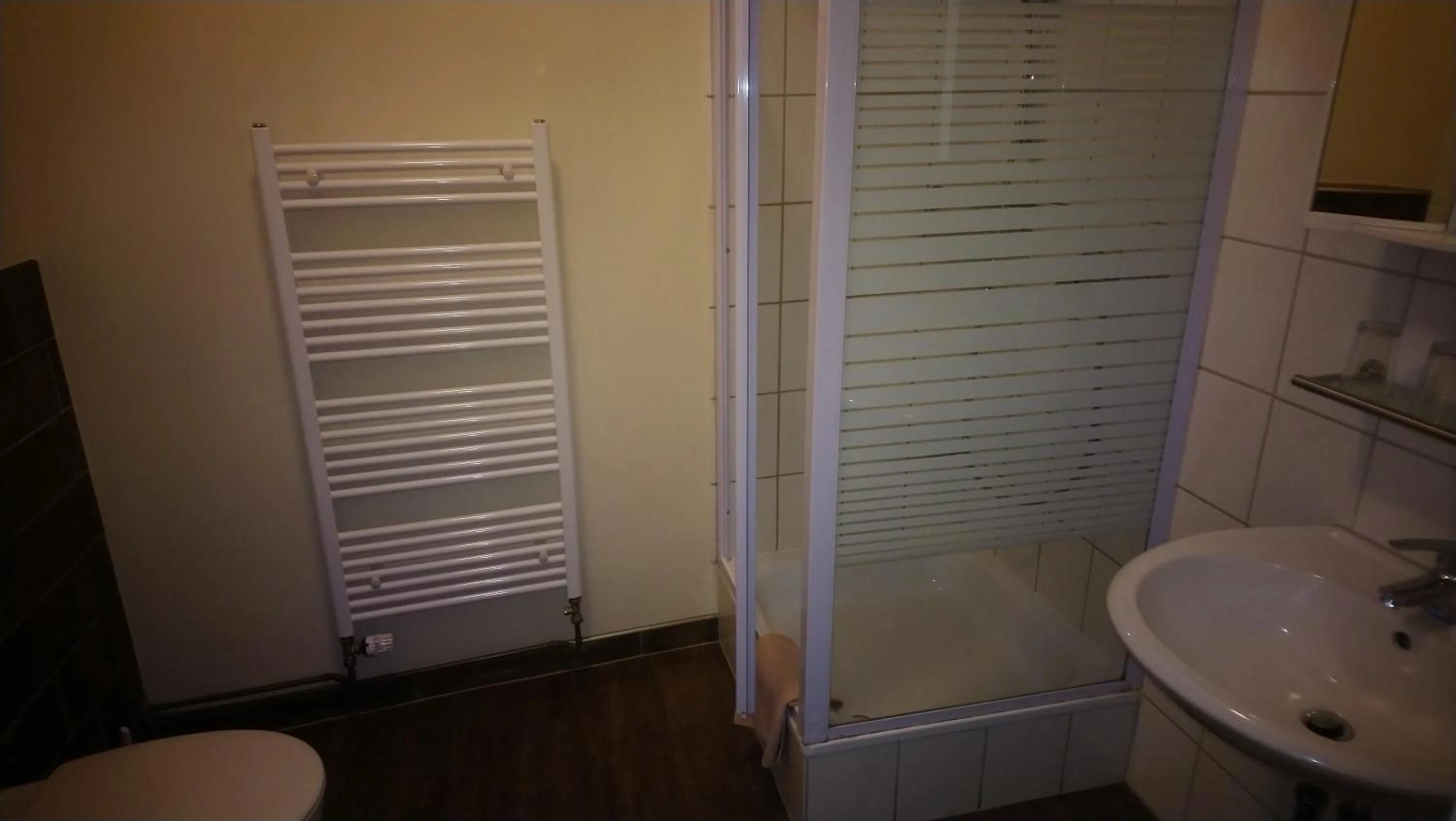 Shower in Hotel Schillerquartier