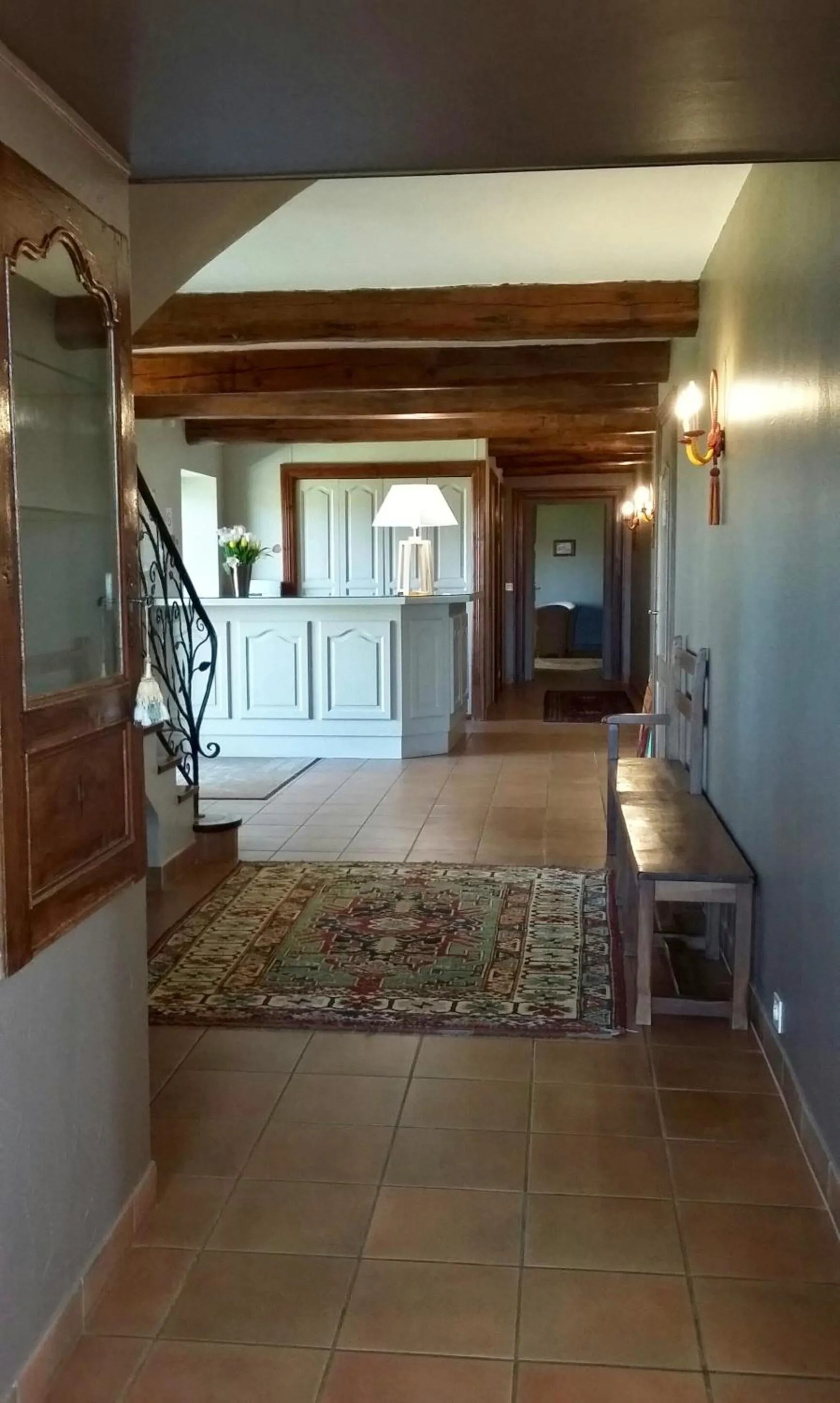 Lobby or reception in Domaine de Rilhac
