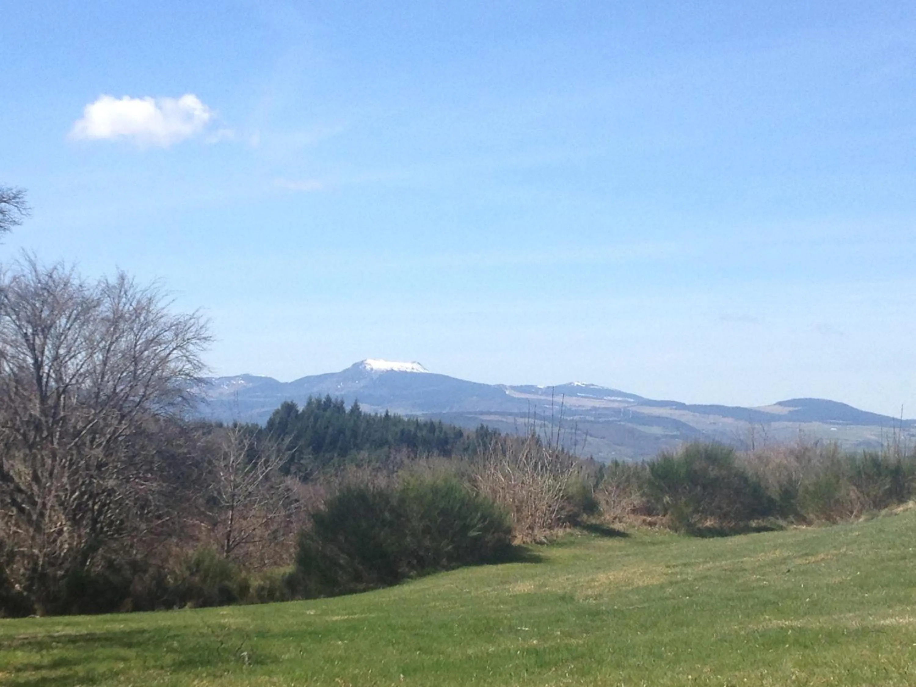 Natural landscape in Domaine de Rilhac