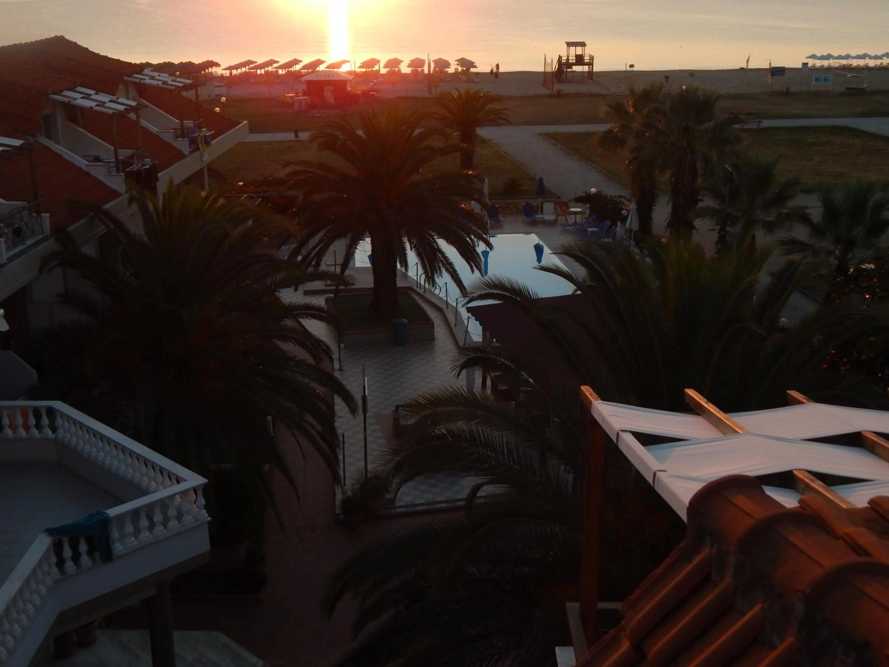 City view in Rihios Hotel