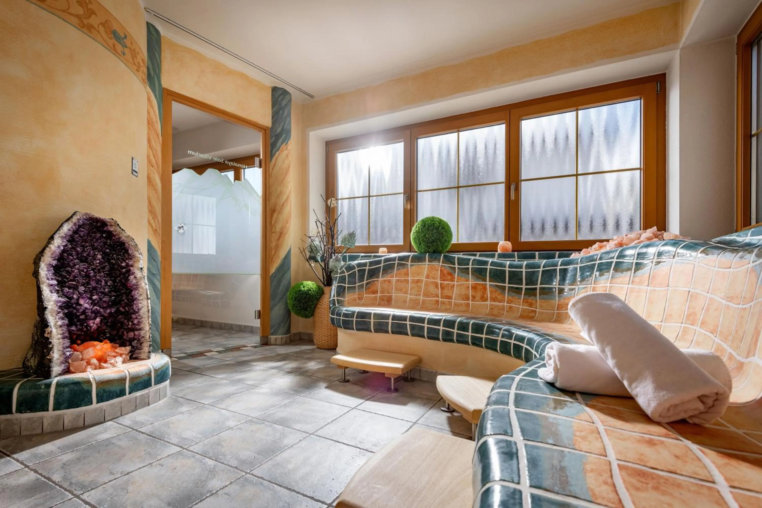 Sauna in Hotel Garni Forelle