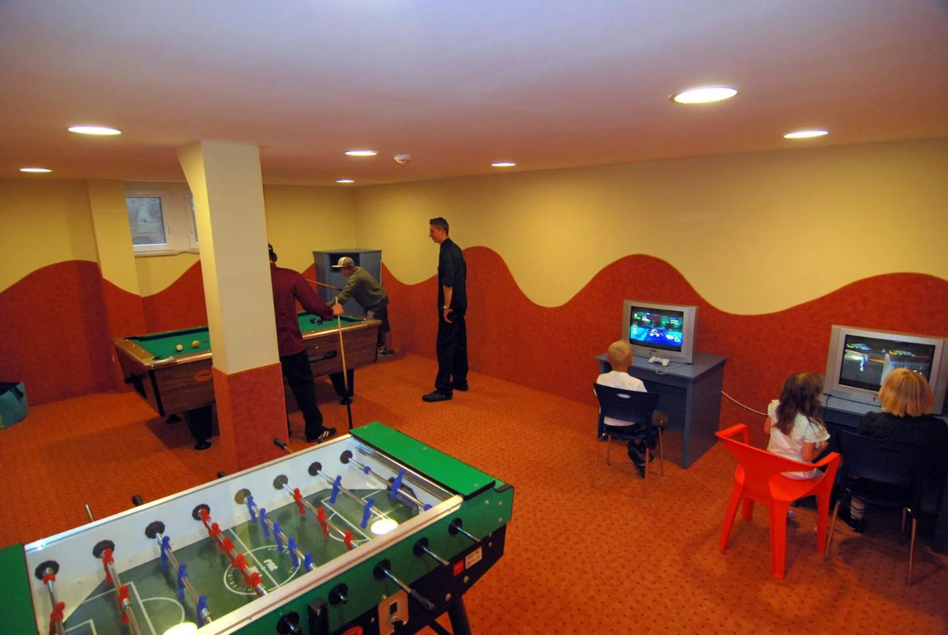 Billiard in Hotel Garni Forelle