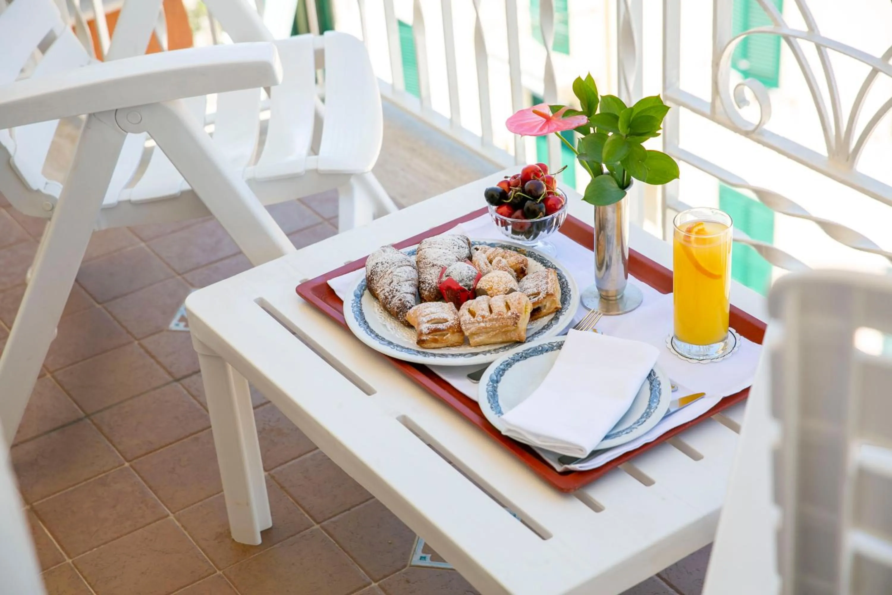 Patio in Hotel Pietra di Luna