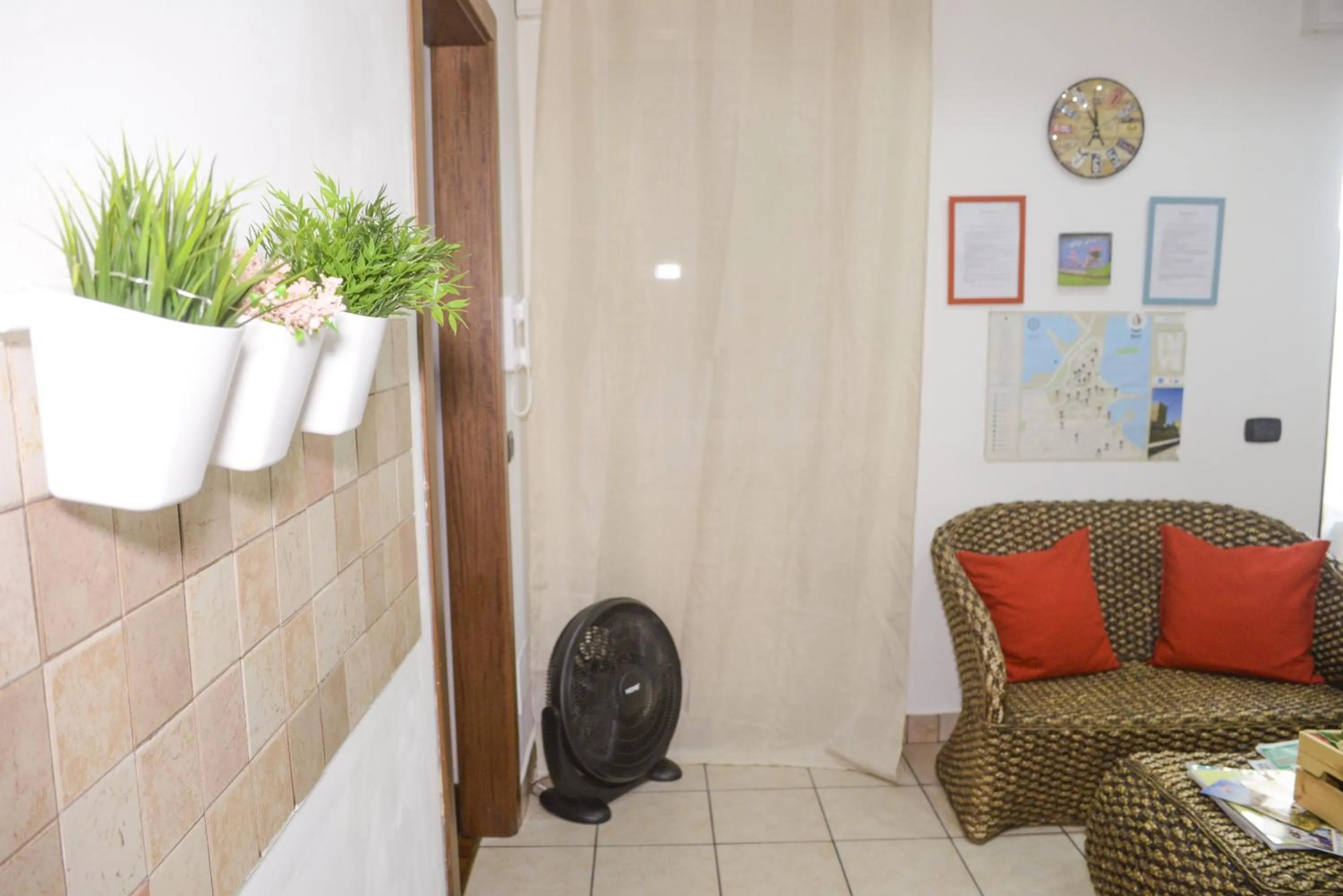 Seating area in De Rossi Holiday