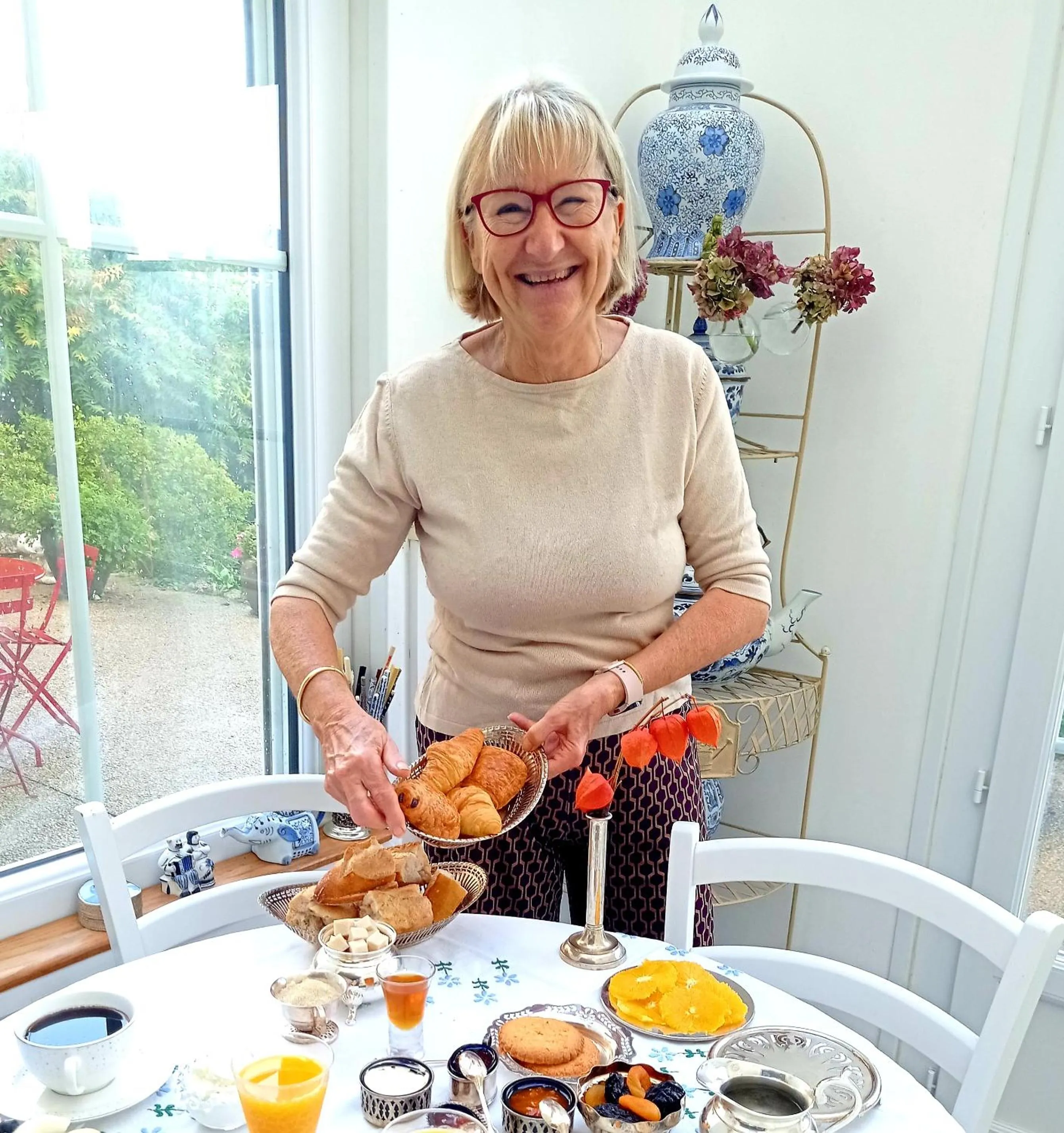 Breakfast in La Maison des Thermes, Chambre d'hôte