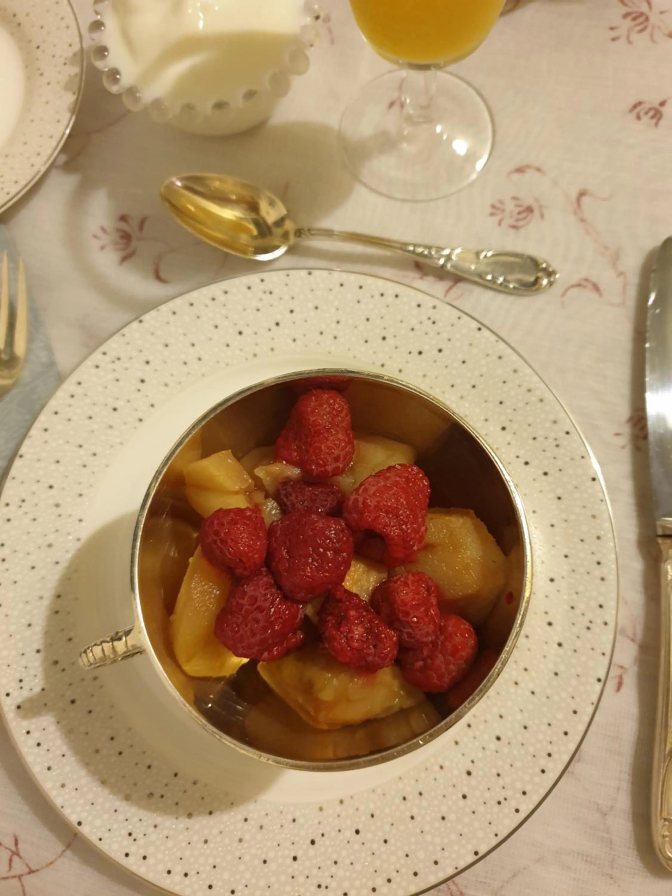 Food in La Maison des Thermes, Chambre d'hôte