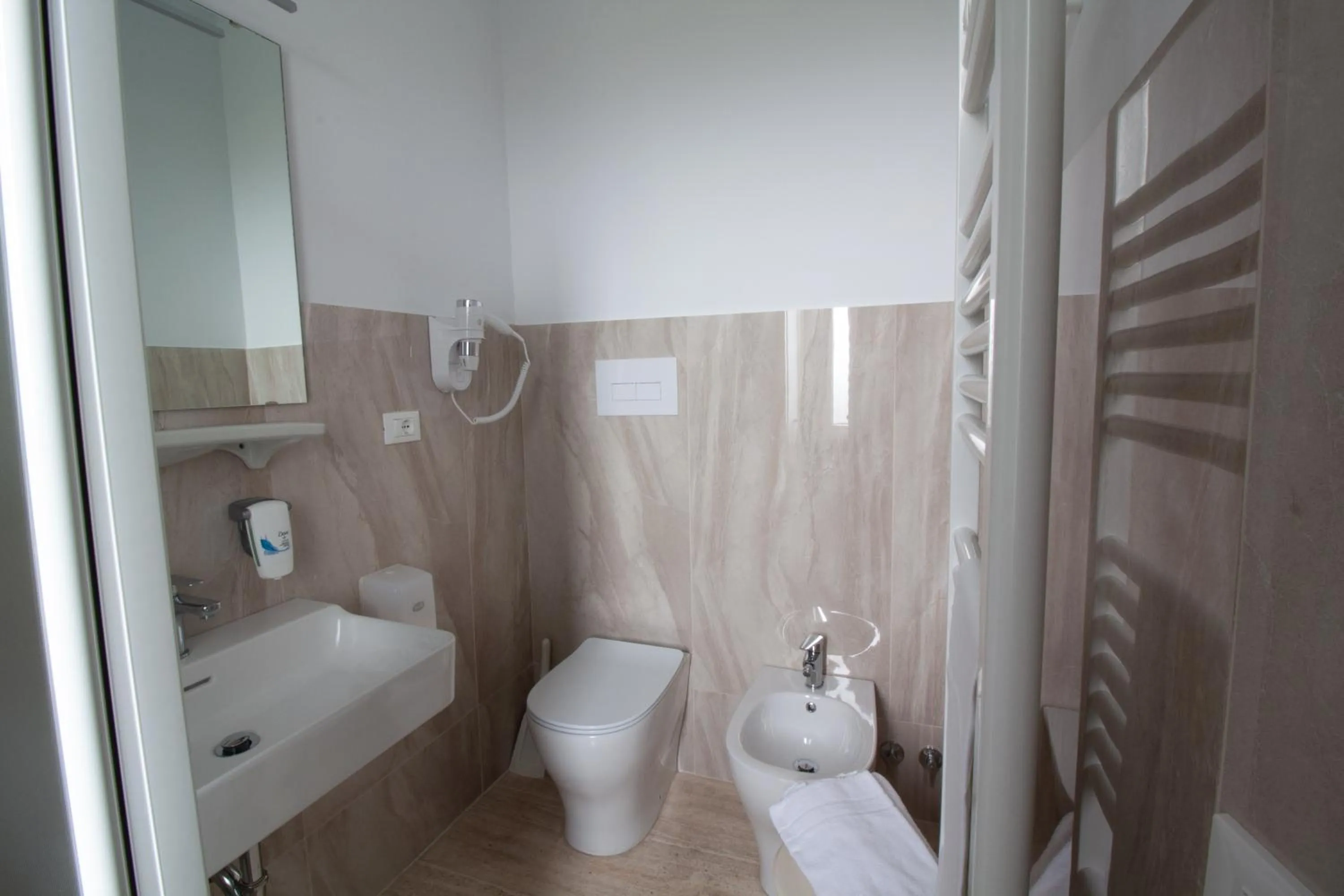 Toilet in Hotel Europa