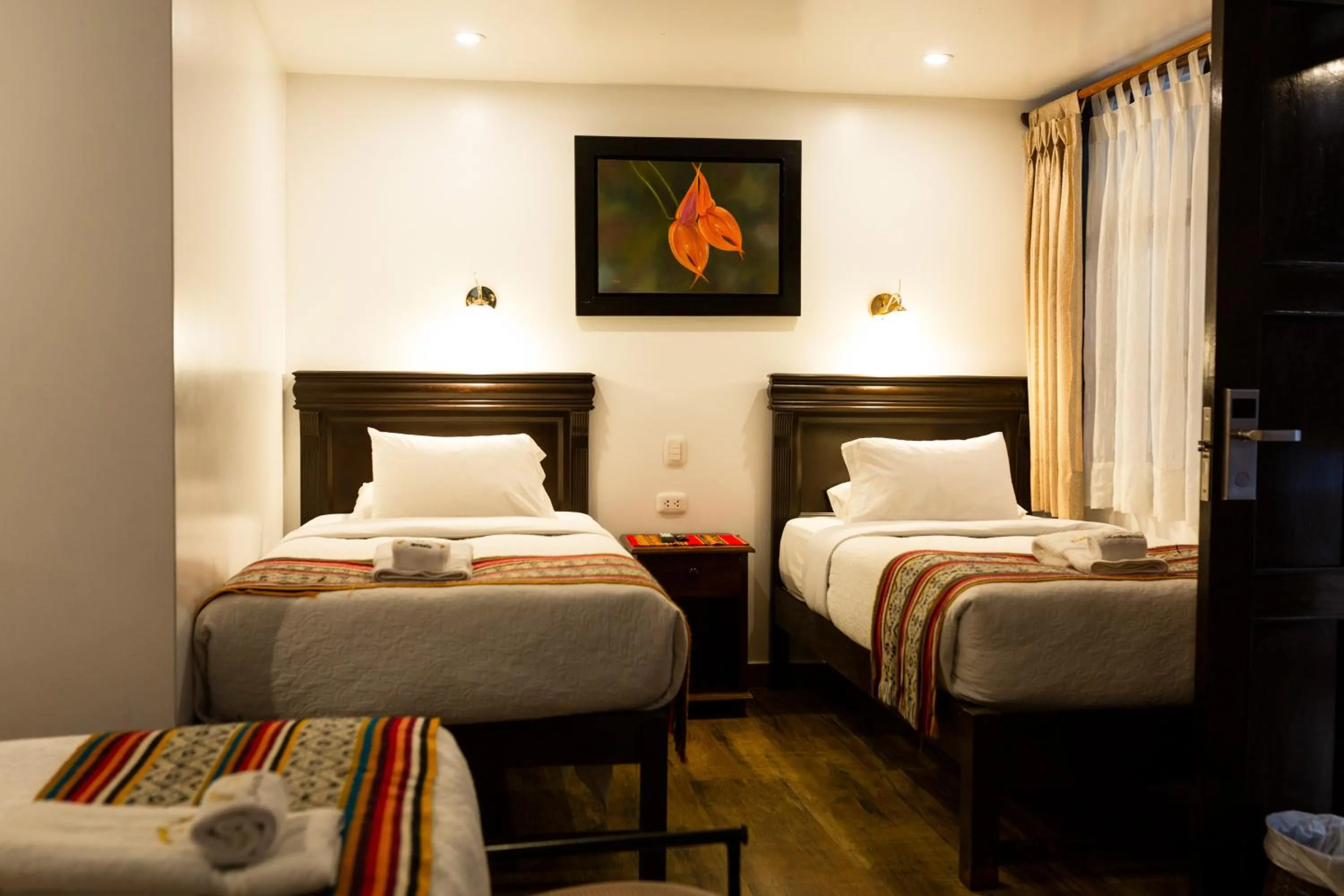 Bed in Gringo Bill's Boutique Hotel