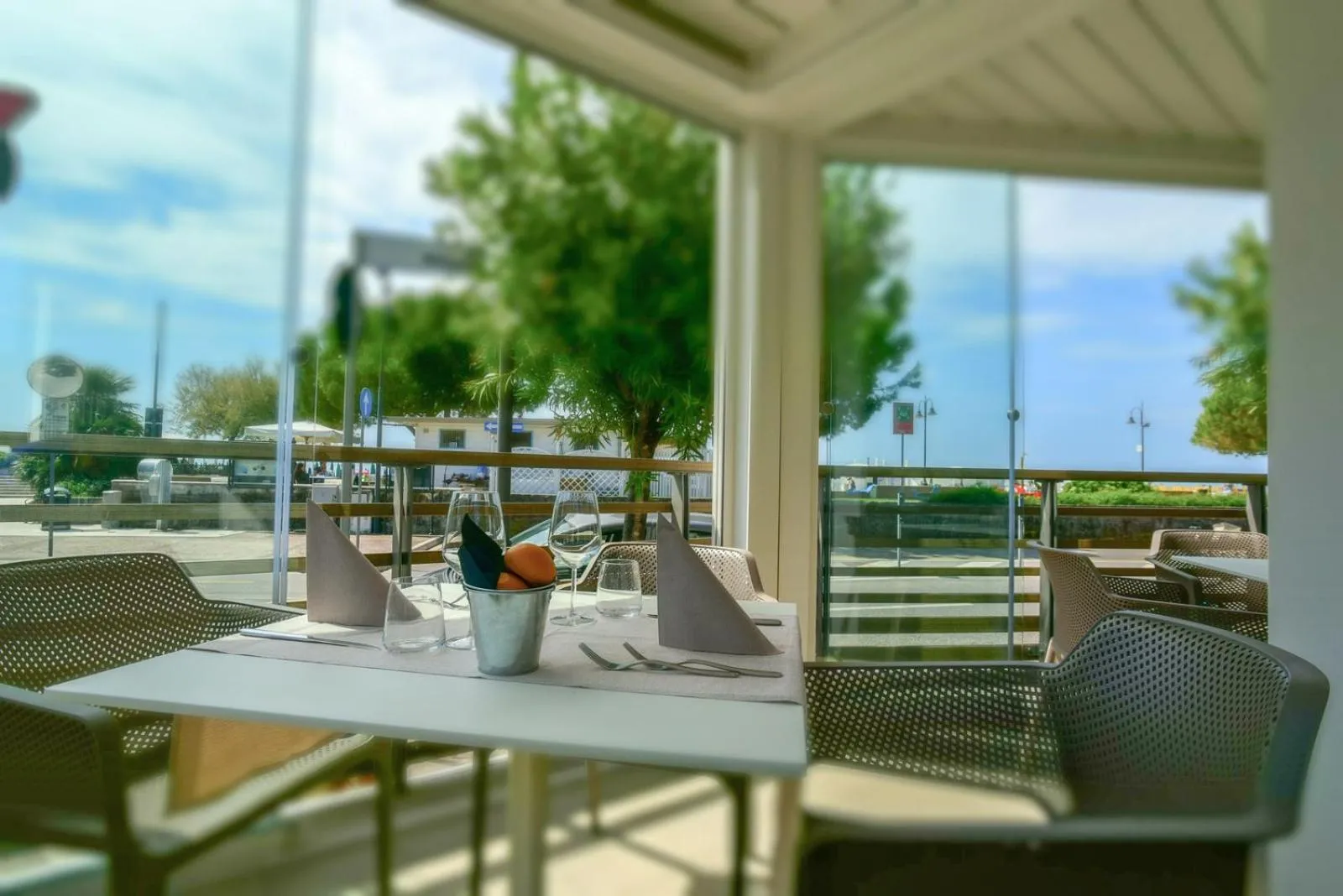 Patio in Hotel Sirenetta