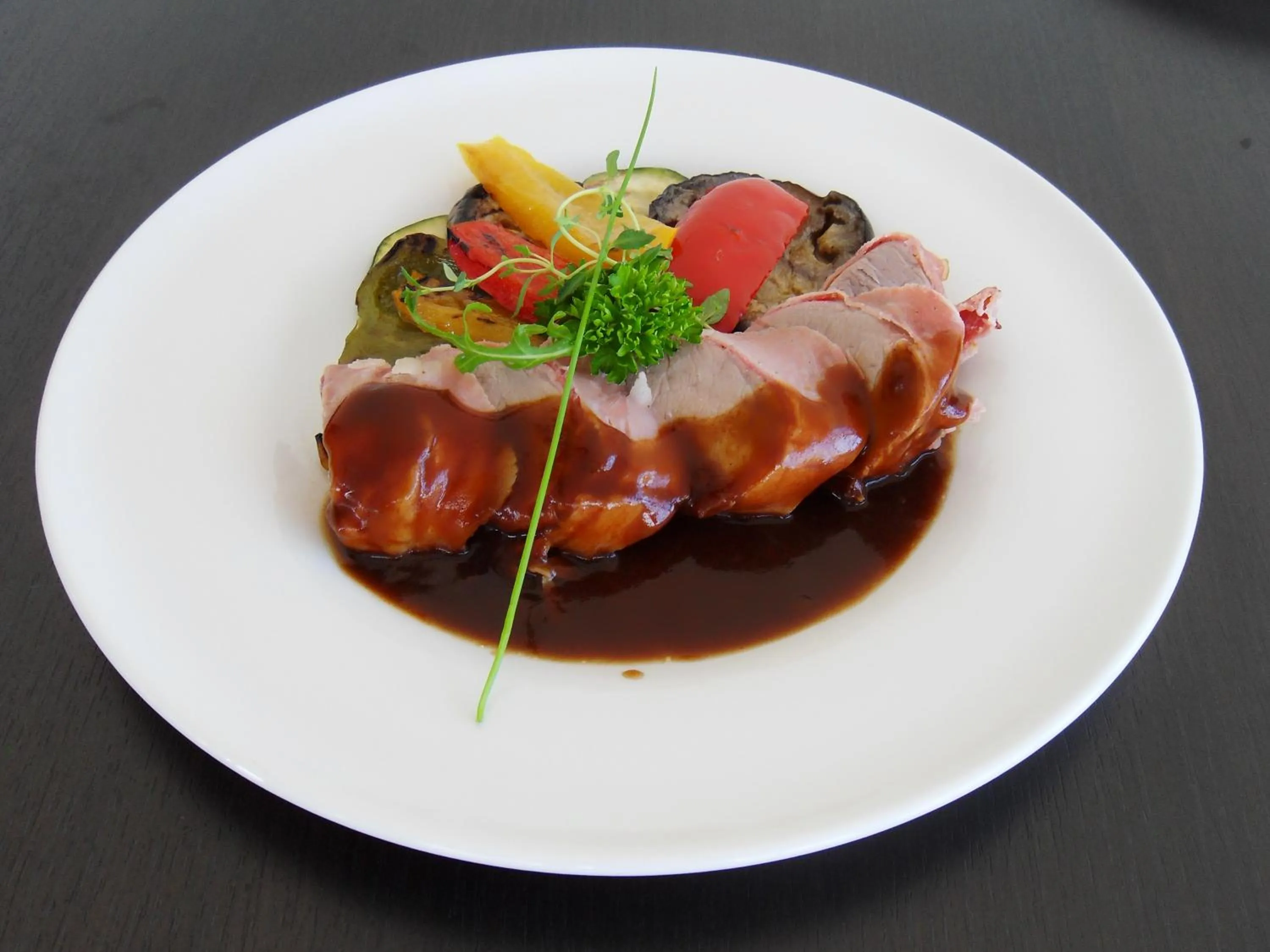 Food close-up in Hotel Messa