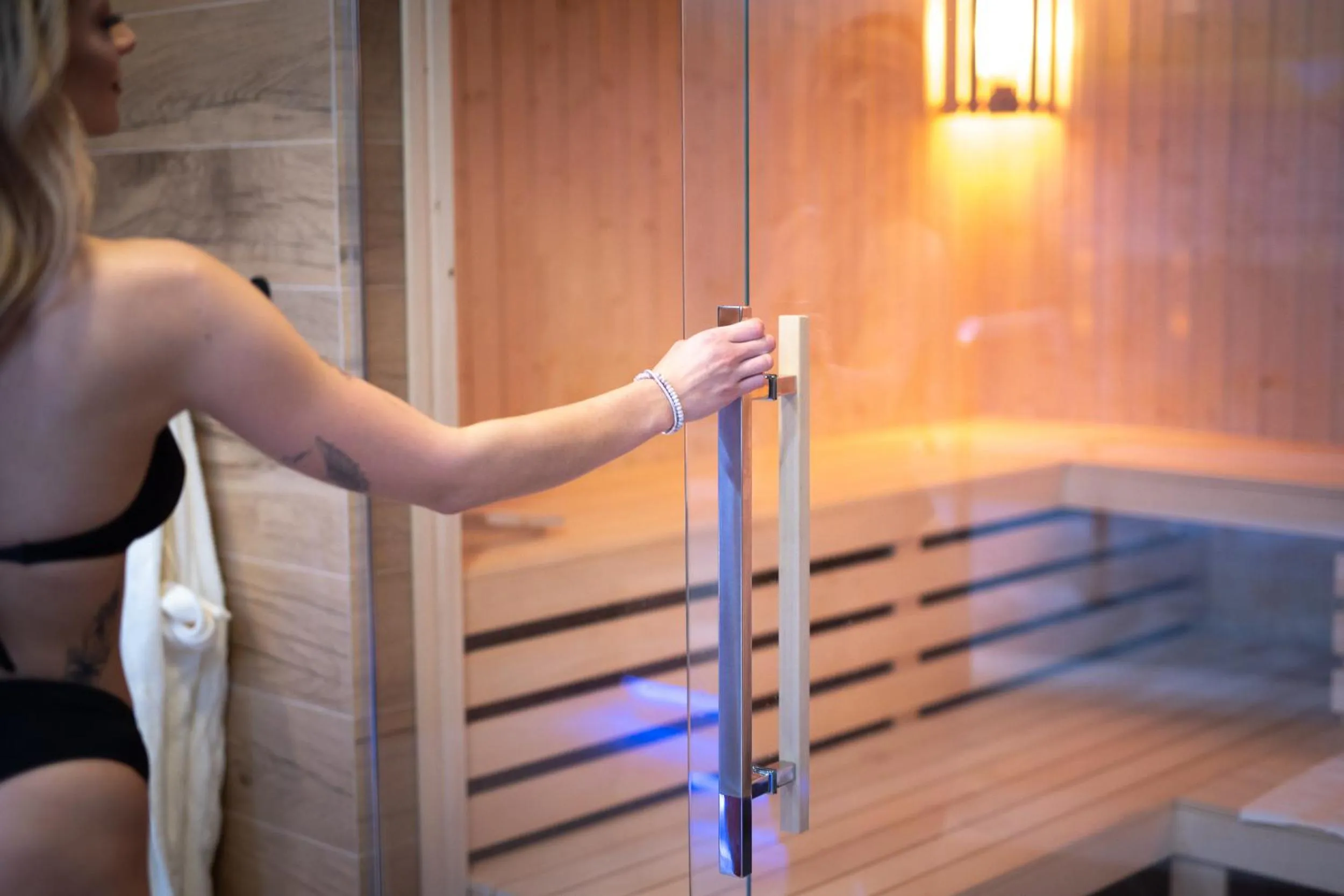 Sauna in Hotel Messa