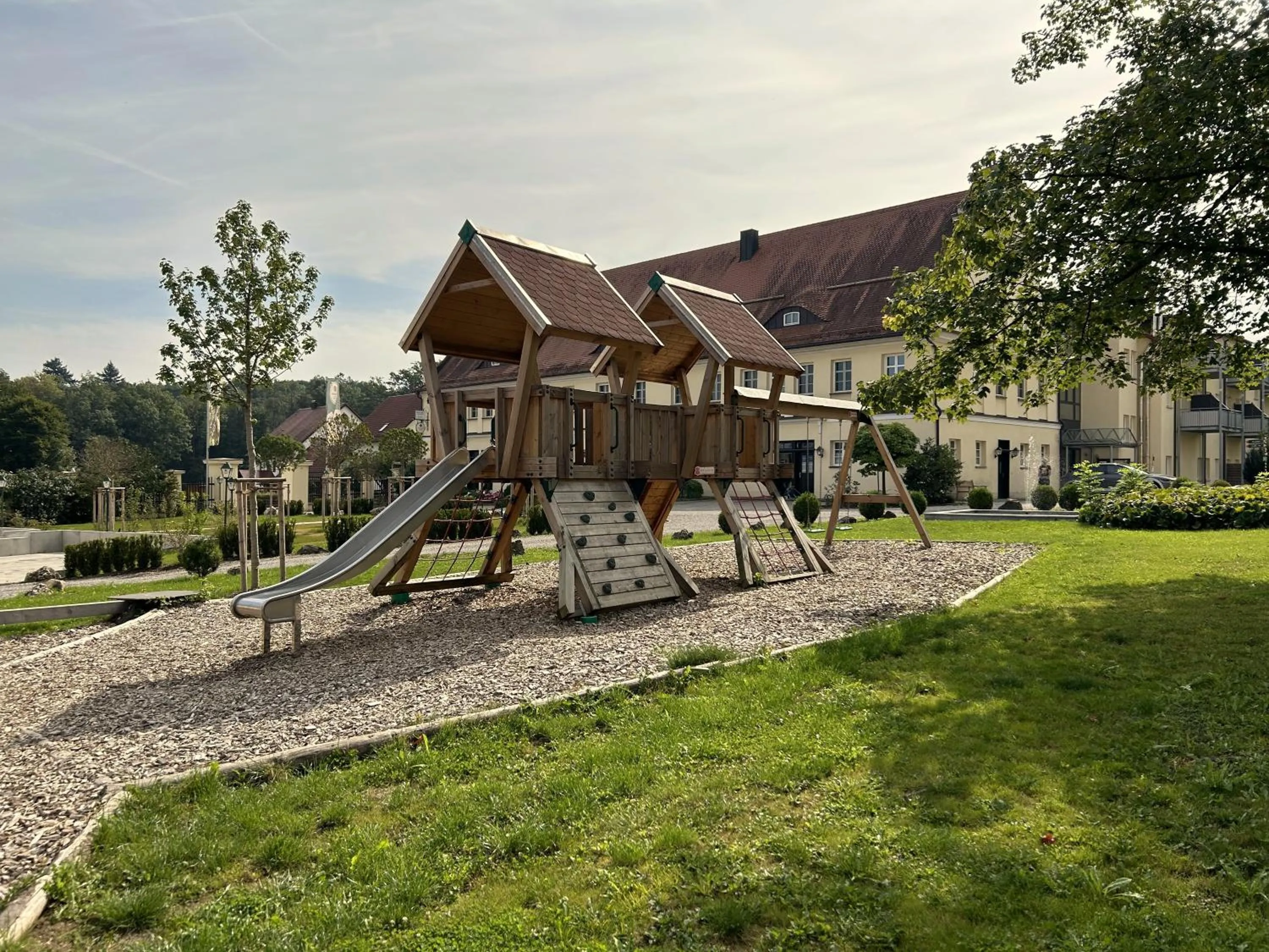 Children play ground in Autenrieder Brauereigasthof