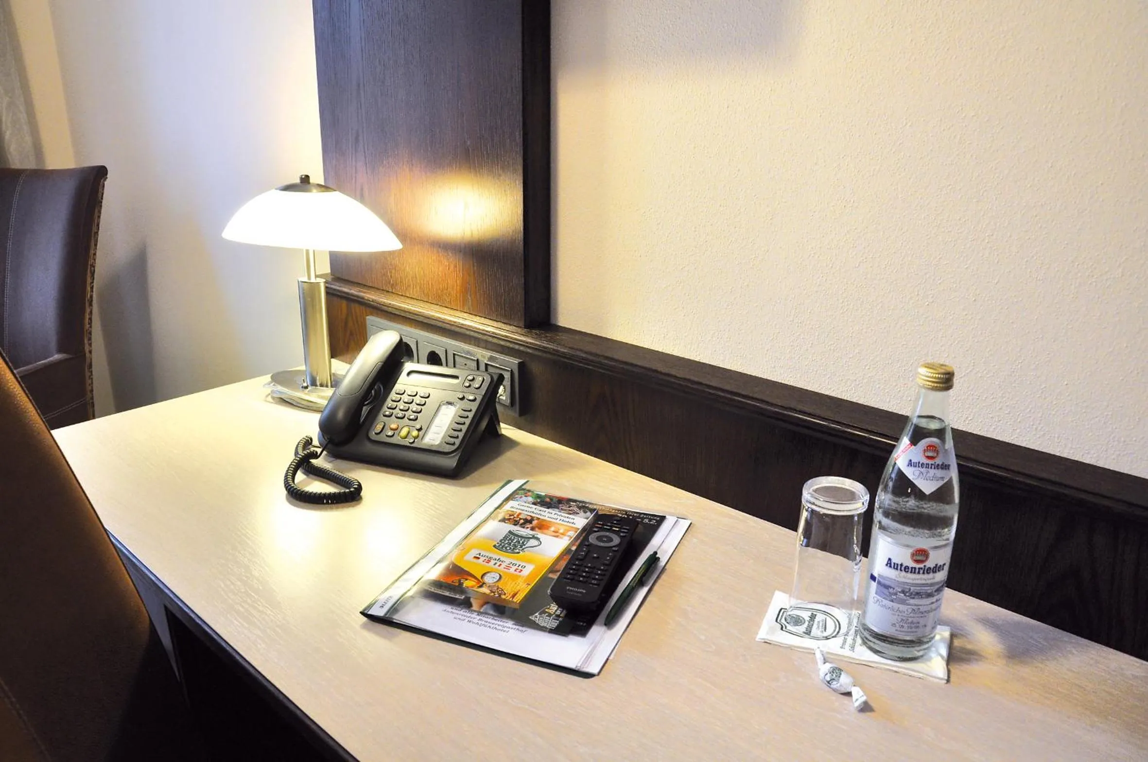 Seating area in Autenrieder Brauereigasthof